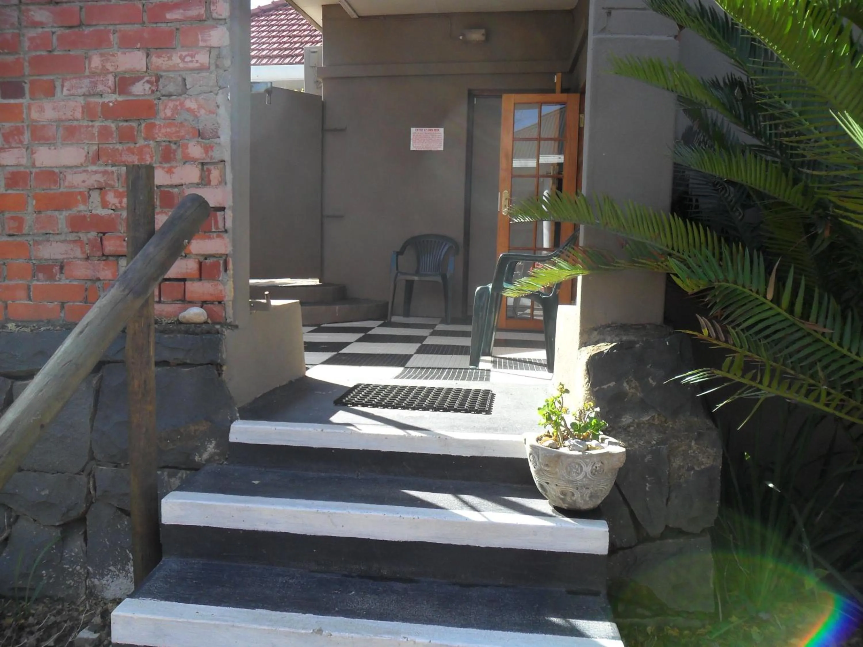 Patio in Convent Hill Lodge