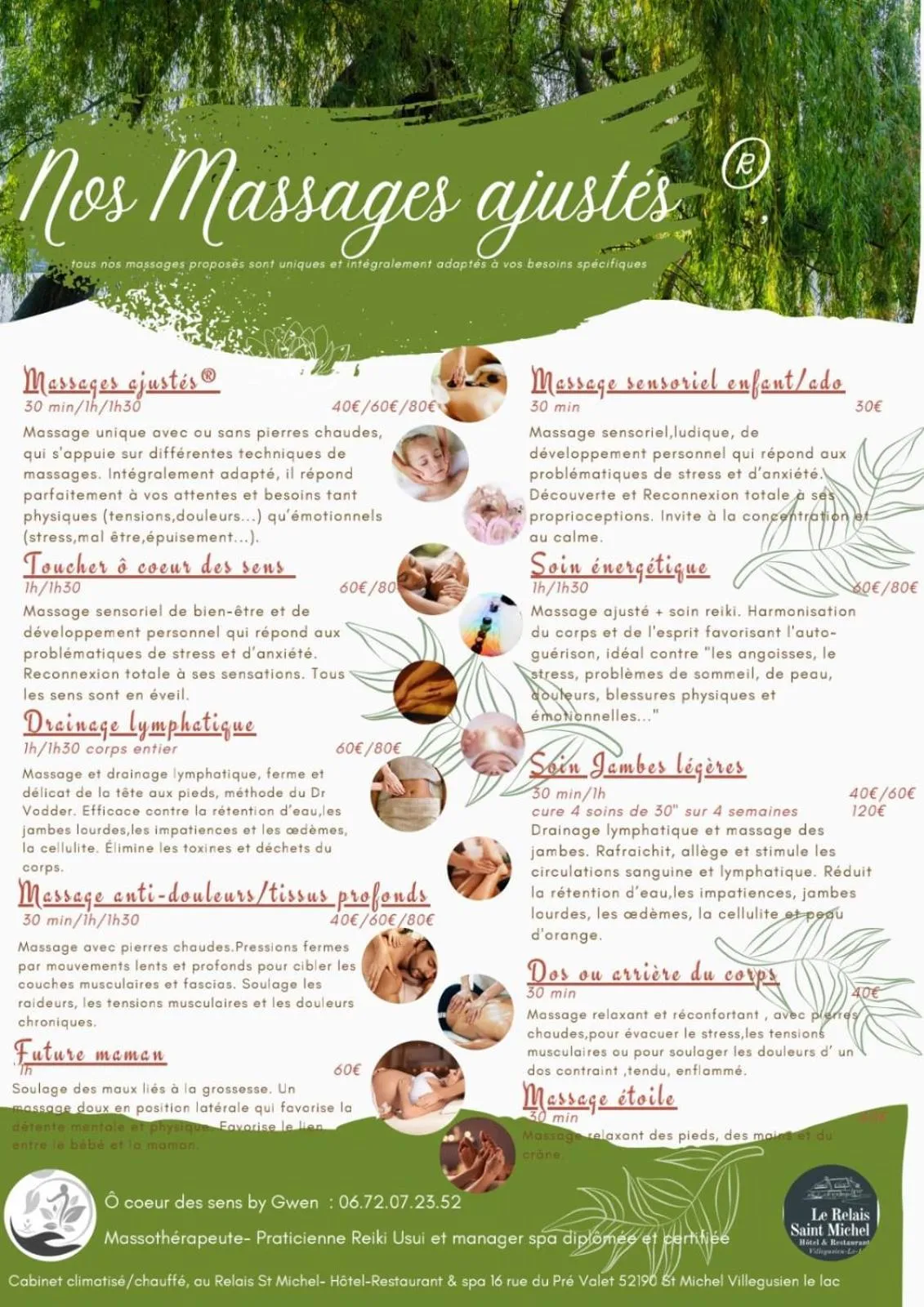 Spa and wellness centre/facilities in Relais Saint Michel