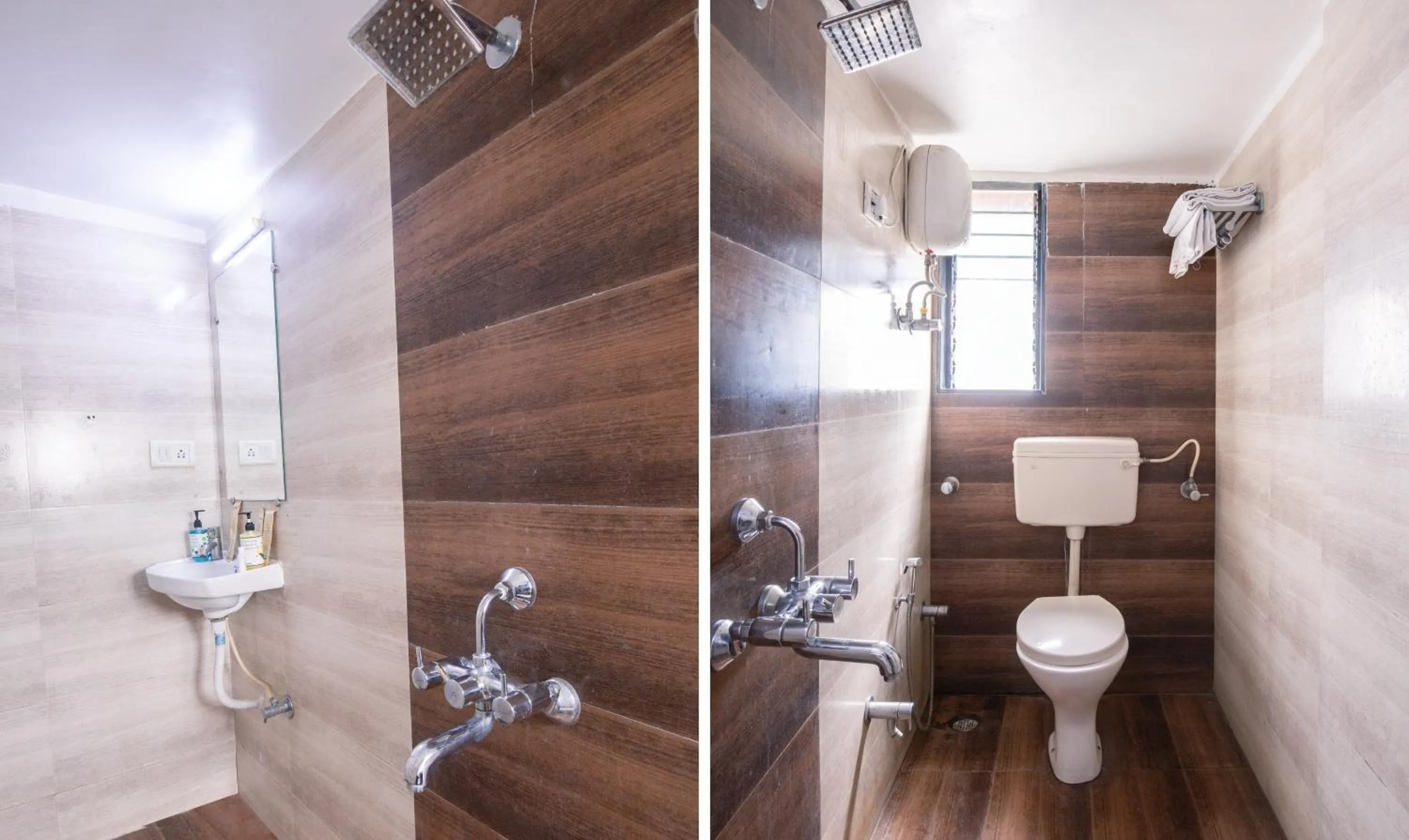 Bathroom in Treebo Hiramani Parel Lalbaug