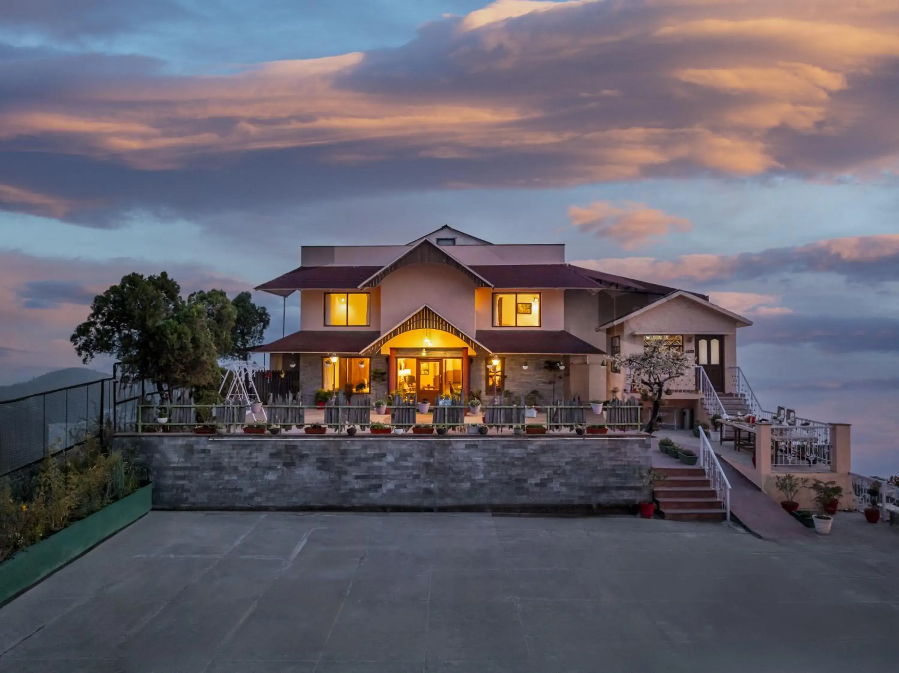 Facade/entrance in Tree of Life Highlands Mussoorie Facade/entrance in Tree of Life Highlands Mussoorie