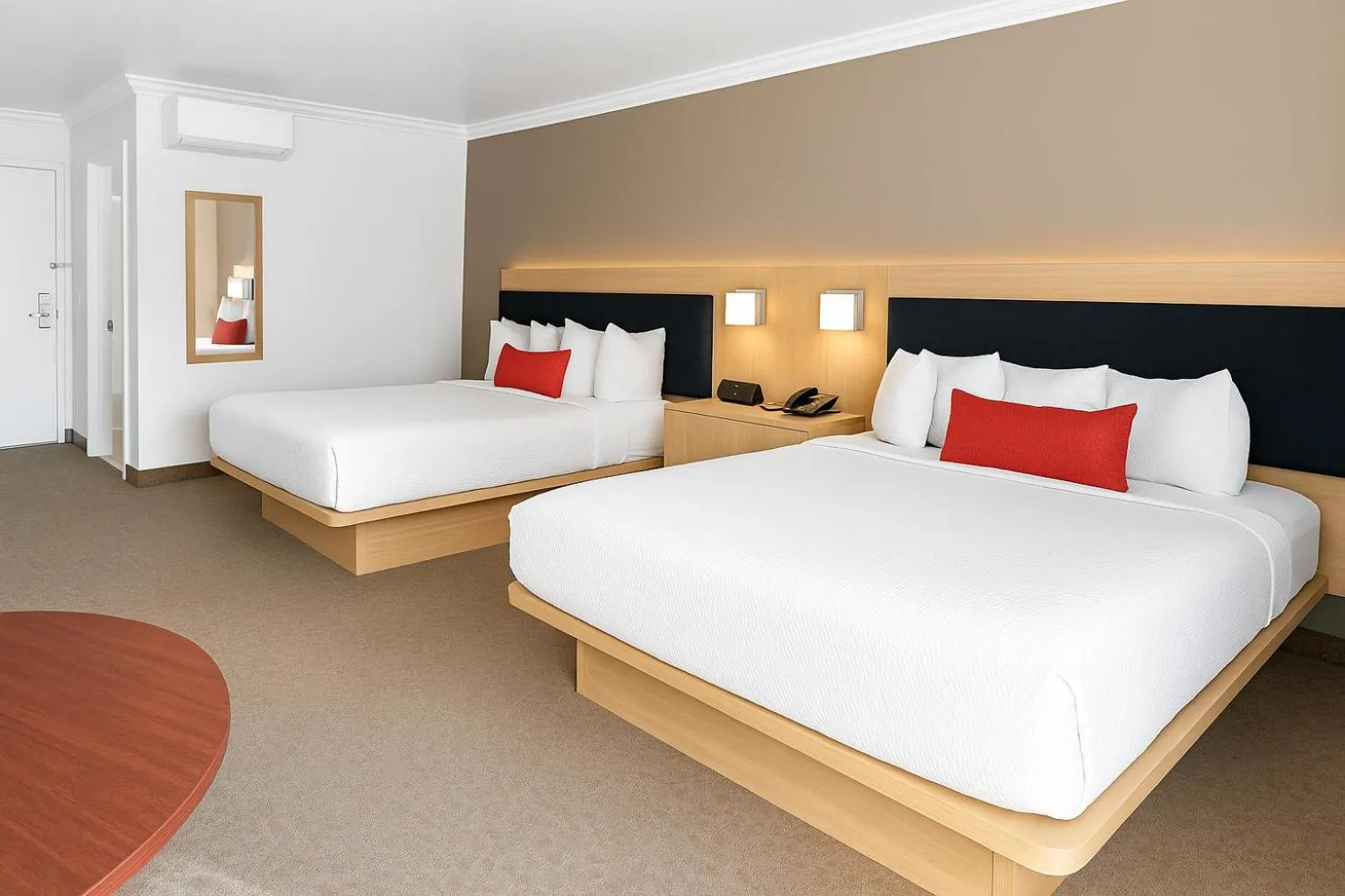 Bed in The Live Hotel