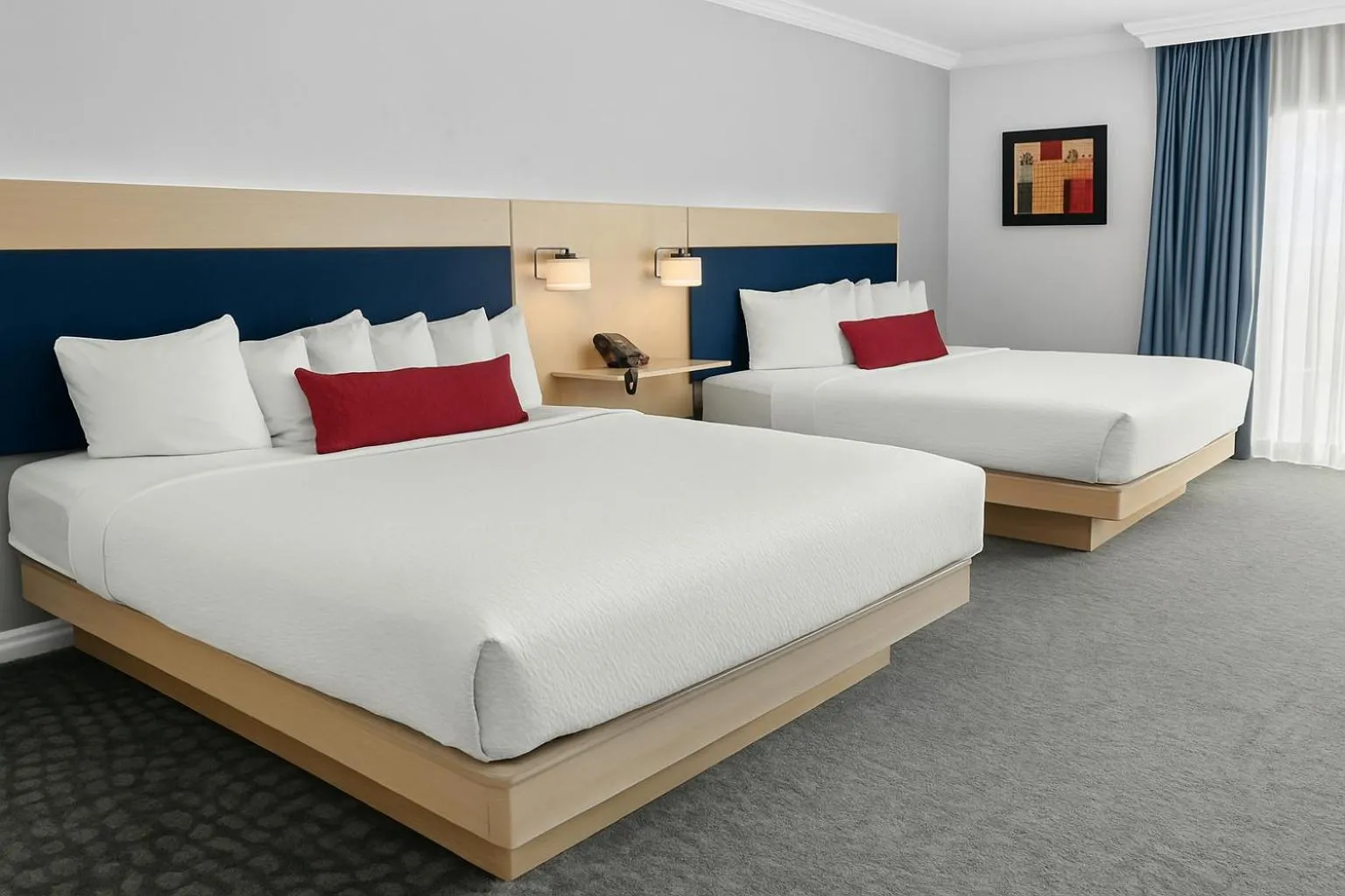 Bed in The Live Hotel