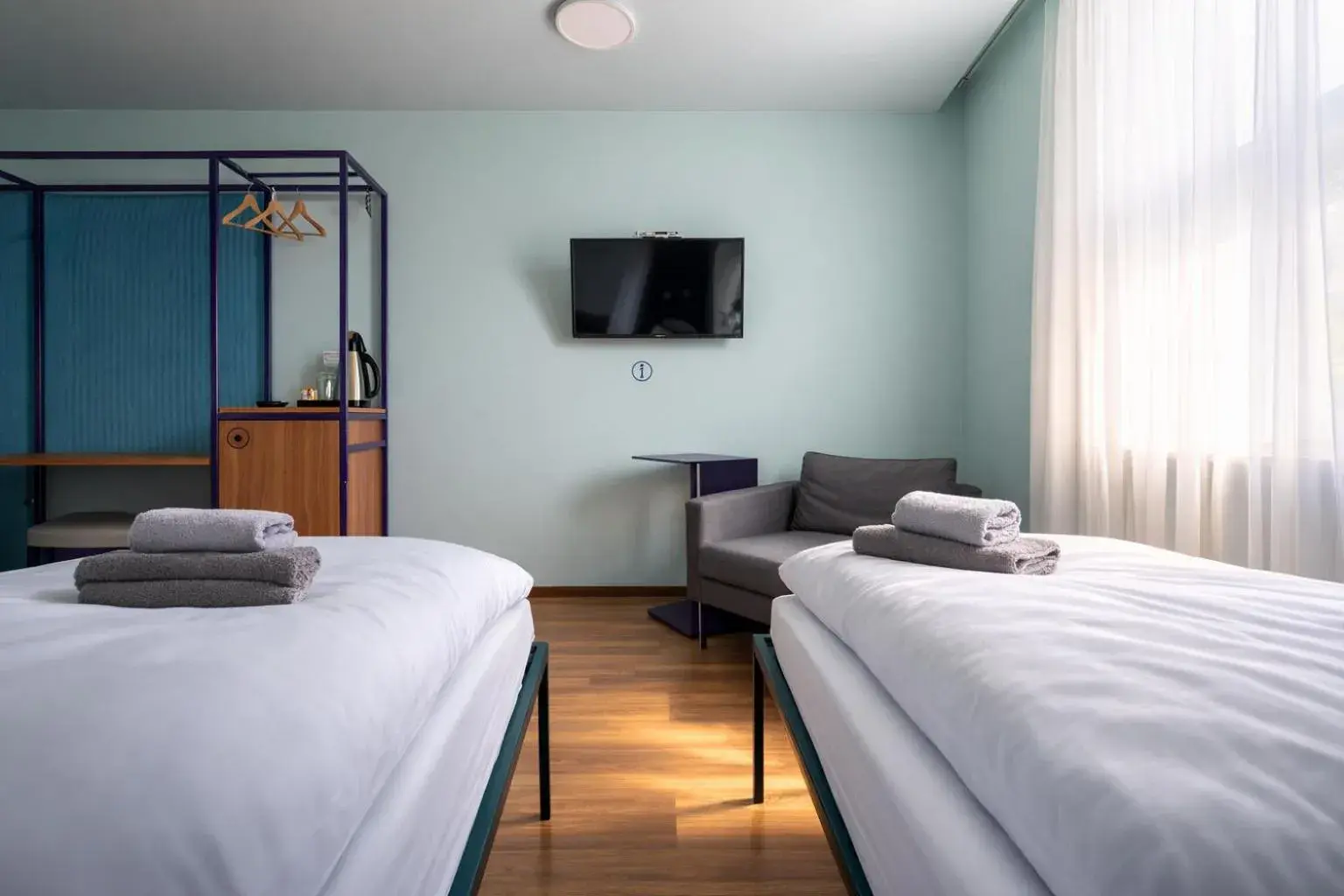 Standard Twin Room in Das Schreder Hotel - Munich Free Parking Standard Twin Room in Das Schreder Hotel - Munich Free Parking