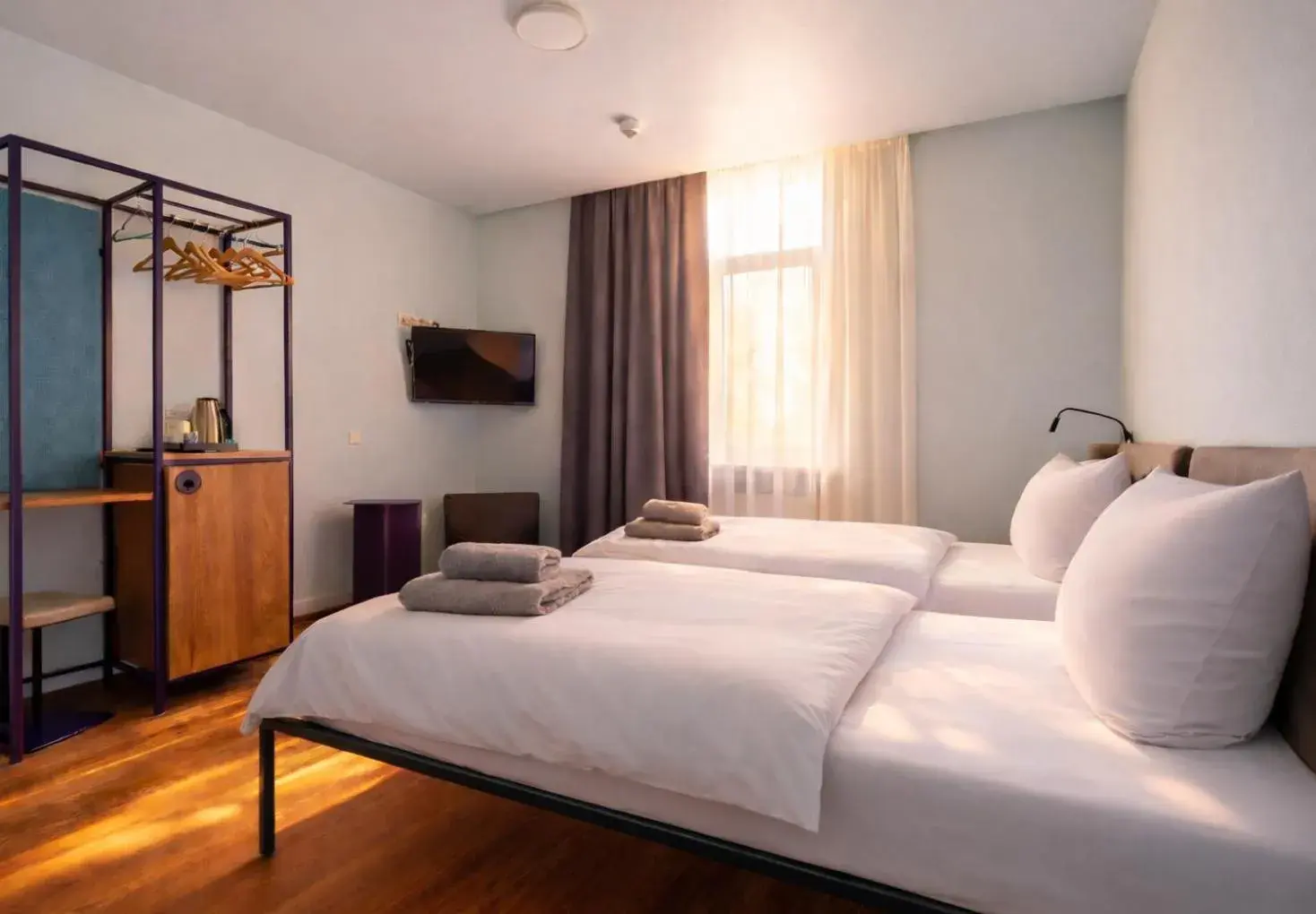 Standard Twin Room in Das Schreder Hotel - Munich Free Parking Standard Twin Room in Das Schreder Hotel - Munich Free Parking