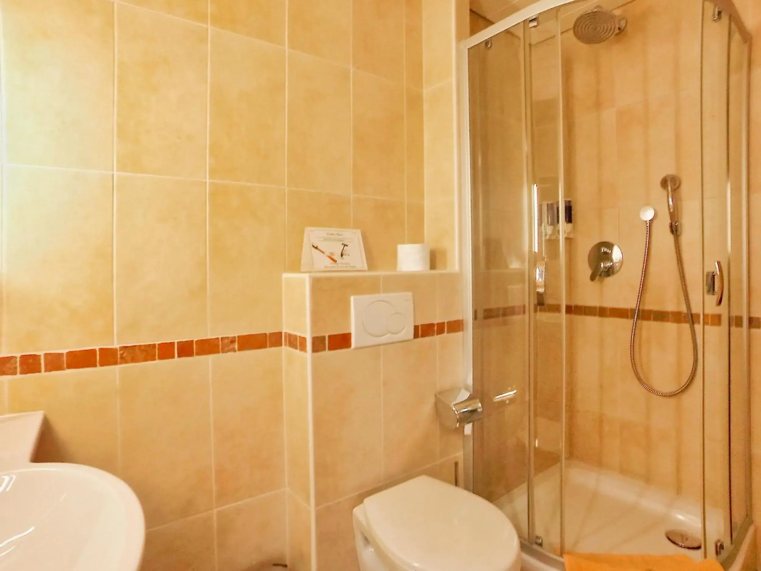 Shower, Bathroom in Hotel Maurer