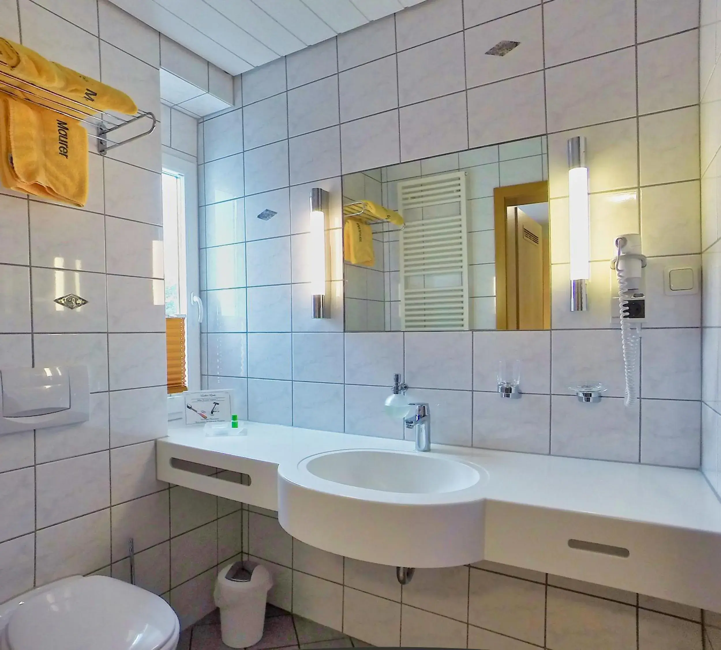 Bathroom in Hotel Maurer