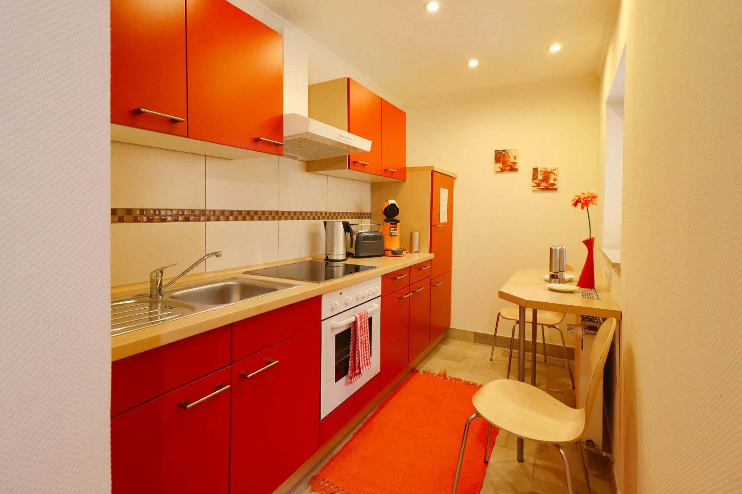 Kitchen or kitchenette in Hotel Maurer