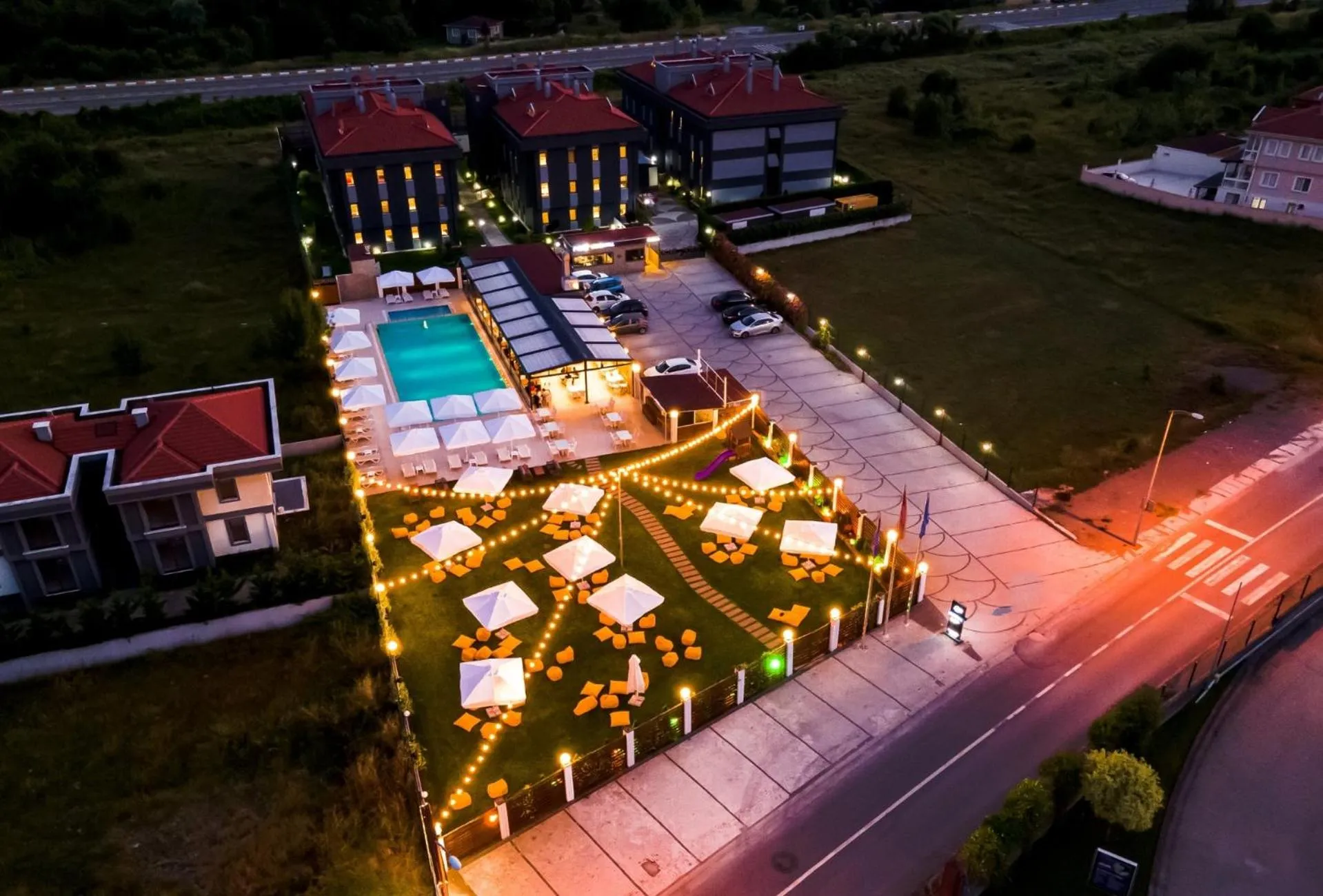 Bird's eye view in Uçar Royal Hotel ve Konferans Salonu