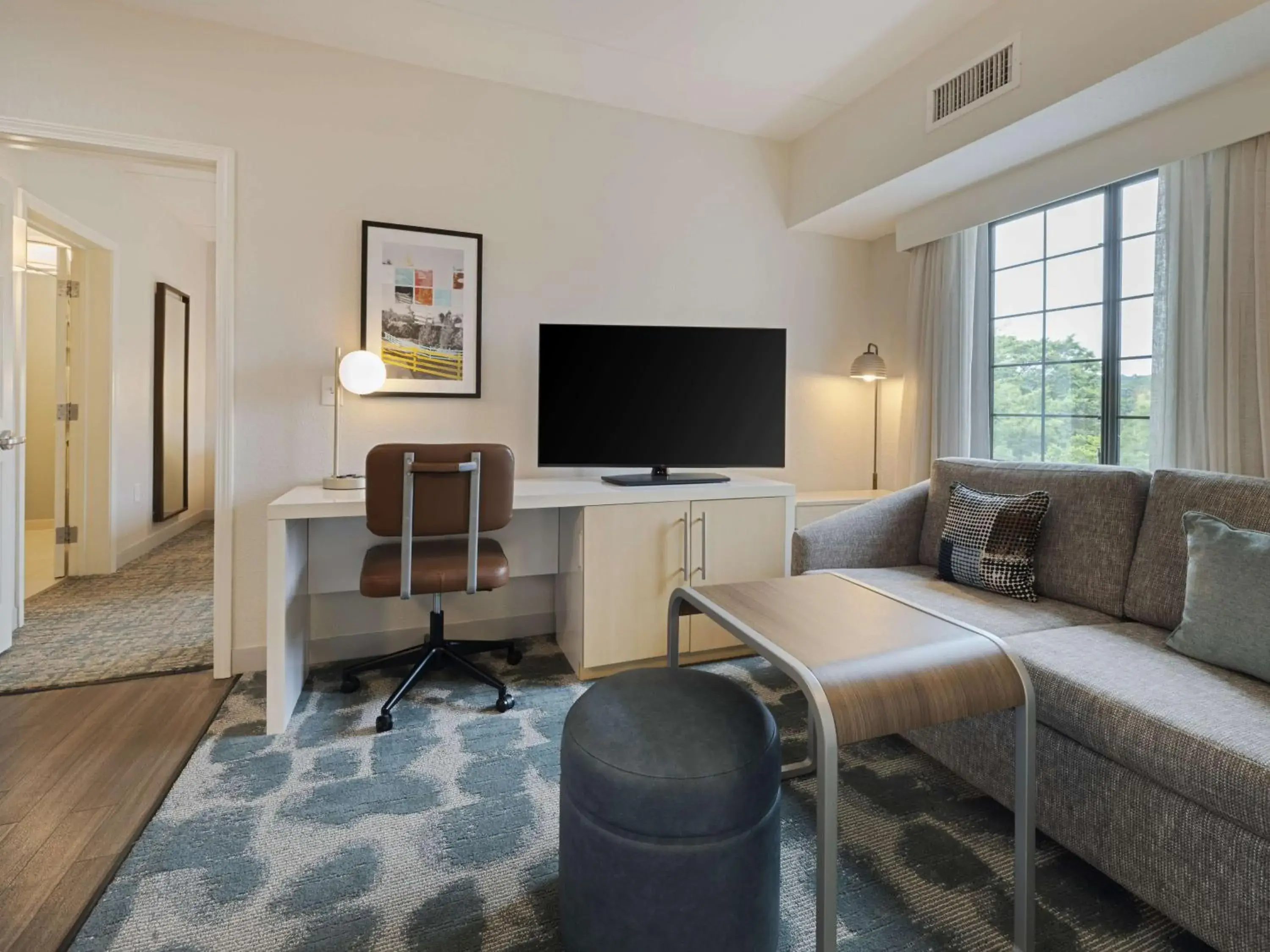 Bedroom in Homewood Suites by Hilton Parsippany-Troy Hills Bedroom in Homewood Suites by Hilton Parsippany-Troy Hills