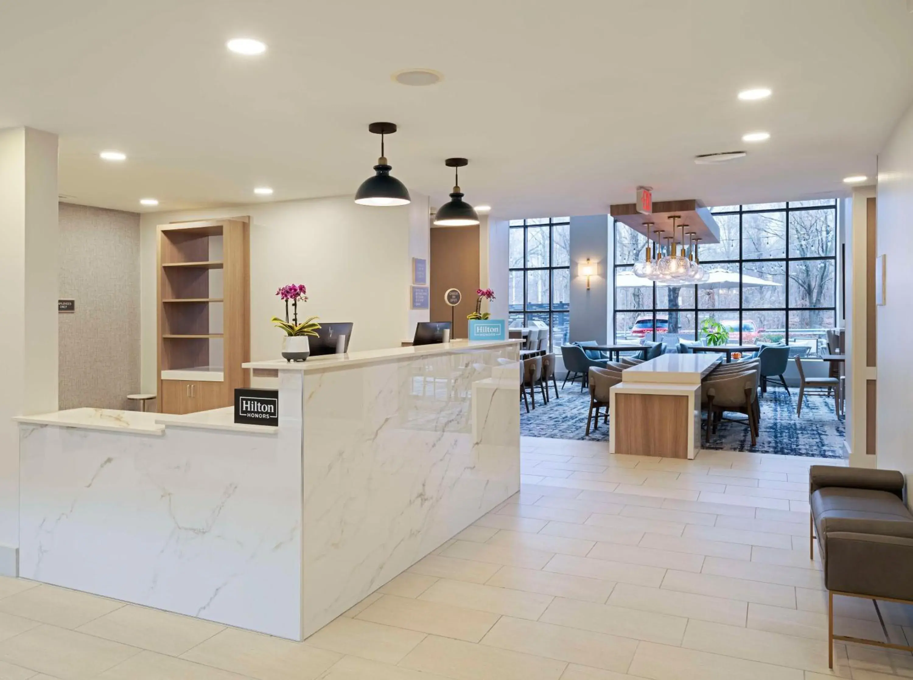 Lobby or reception in Homewood Suites by Hilton Parsippany-Troy Hills Lobby or reception in Homewood Suites by Hilton Parsippany-Troy Hills
