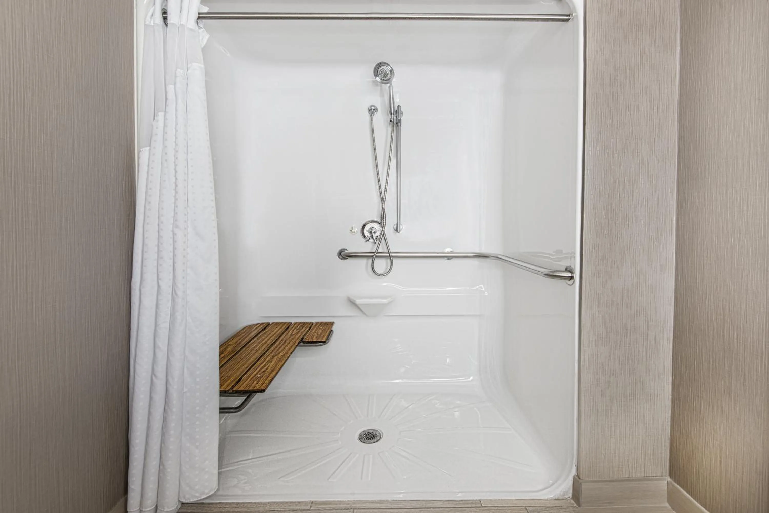 Bathroom in Holiday Inn Express Hotel and Suites Fort Worth/I-20