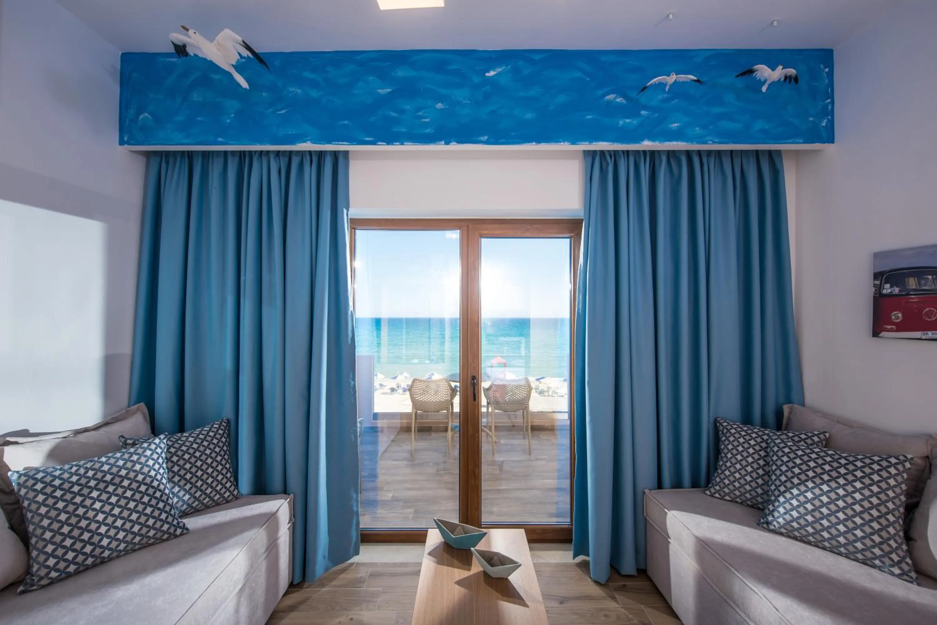 Sea view in Yianna Caravel Suites "by Checkin" adults only