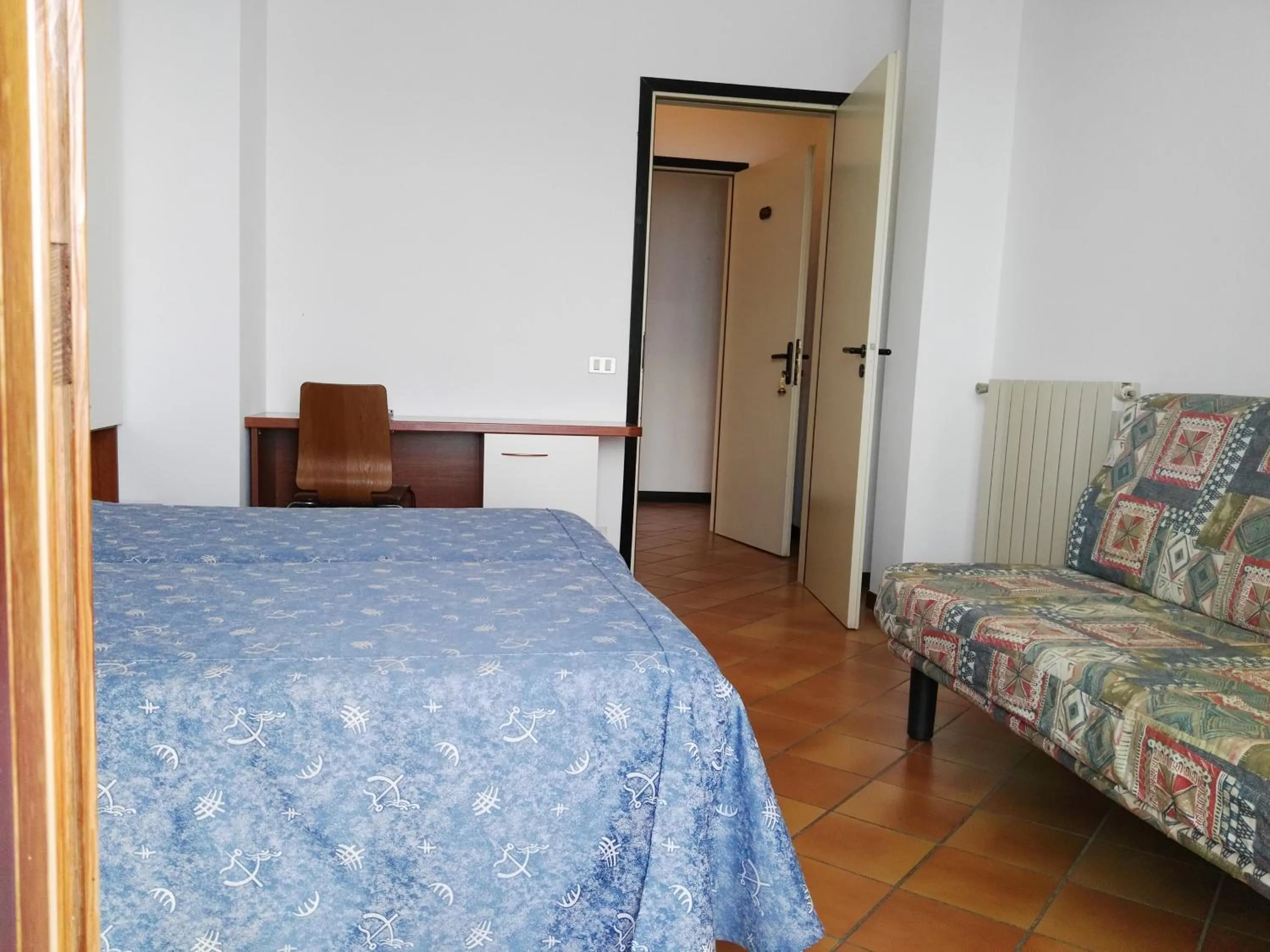 Bed in Hotel La Romantica