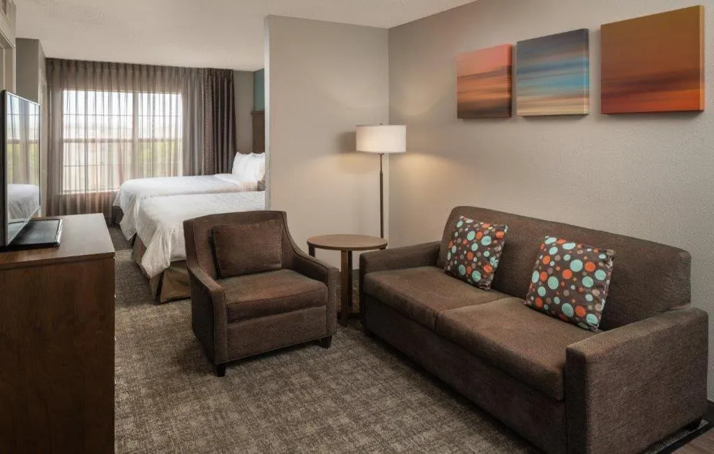Queen Studio Suite with Two Queen Beds - Mobility Access Tub/Non-Smoking in Staybridge Suites Denver Tech Center by IHG