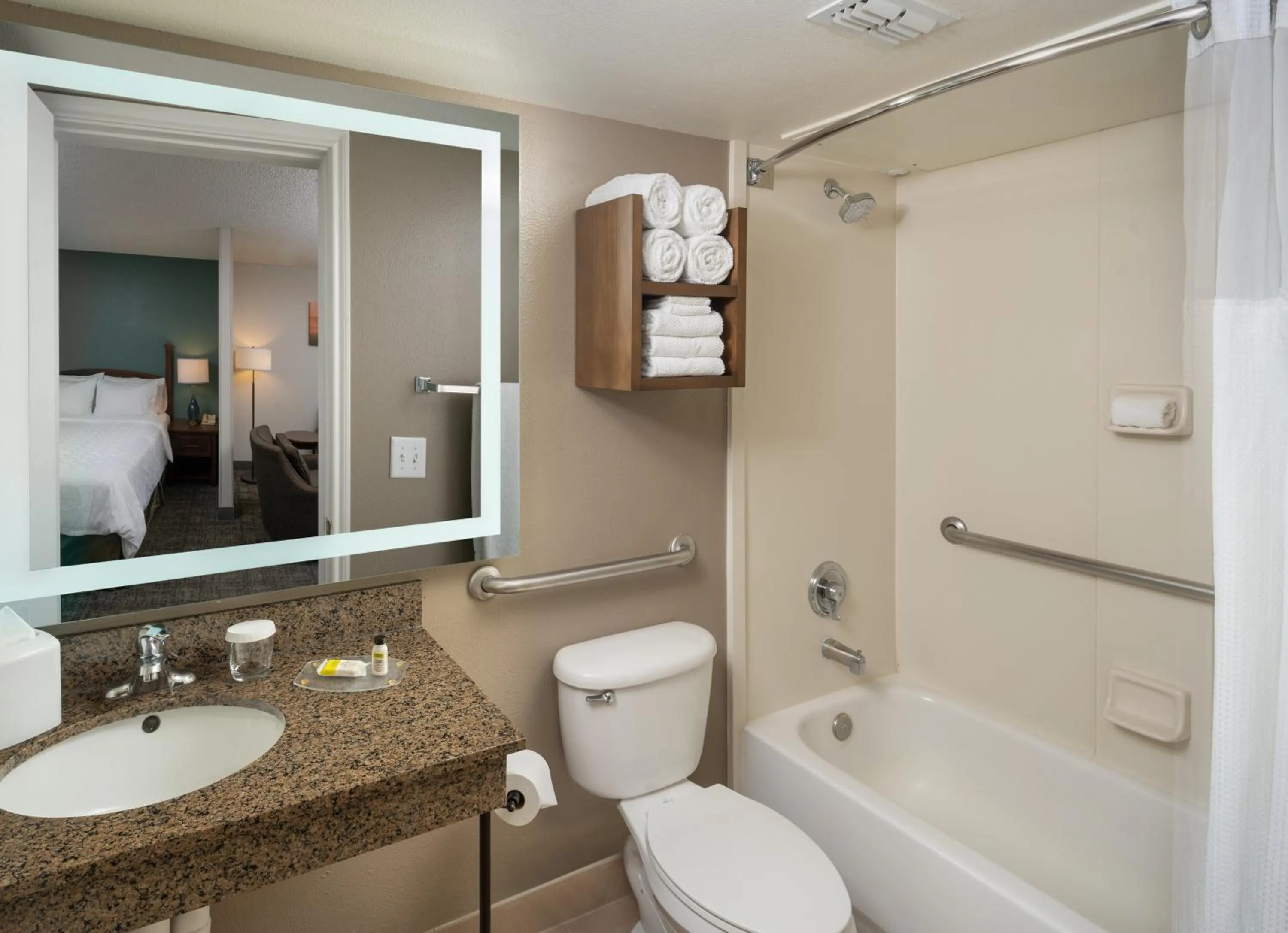 Bathroom in Staybridge Suites Denver Tech Center by IHG