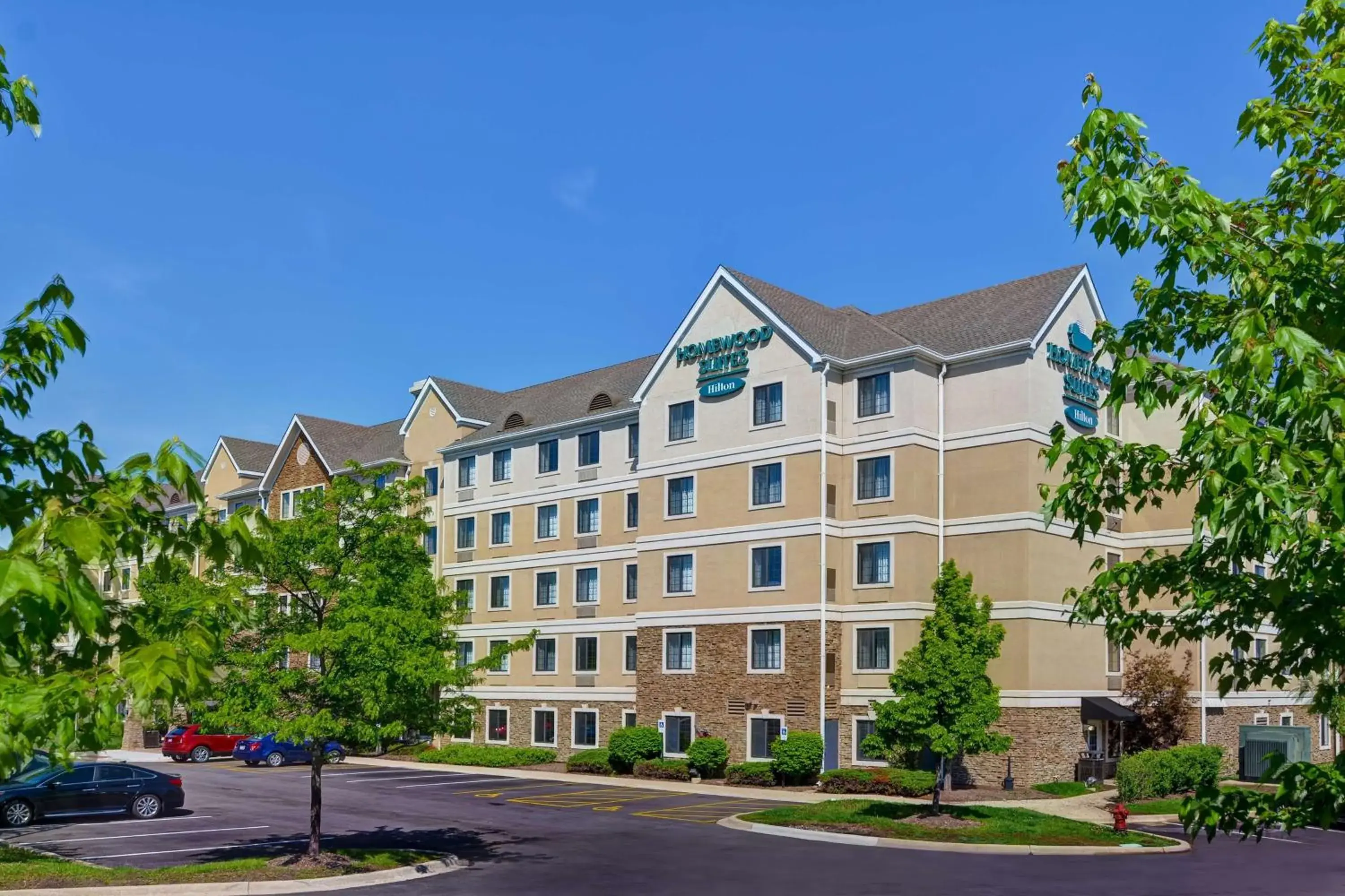 Property building in Homewood Suites by Hilton Aurora Naperville Property building in Homewood Suites by Hilton Aurora Naperville