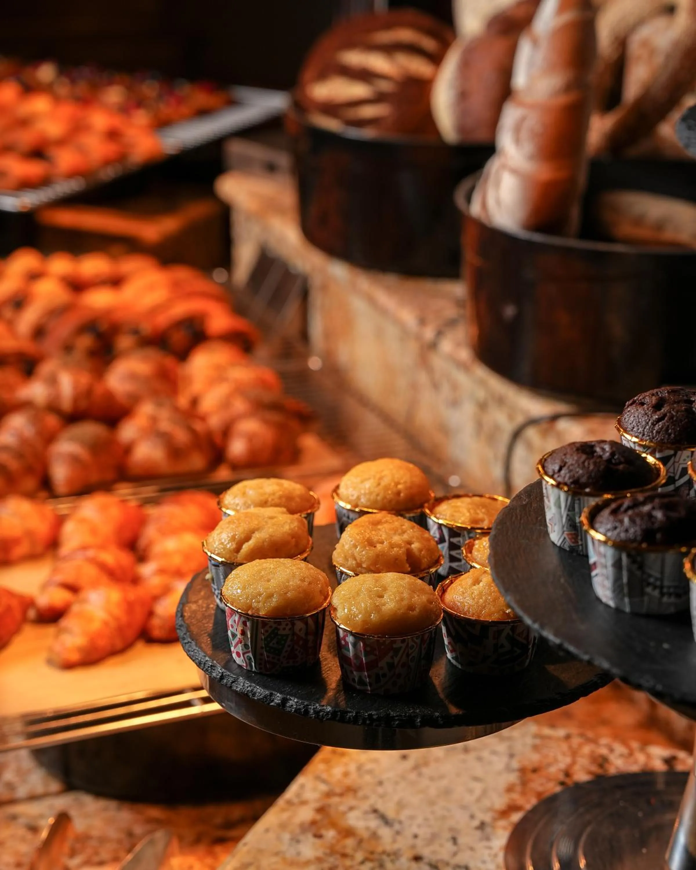 Buffet breakfast in Sheraton Oman Hotel