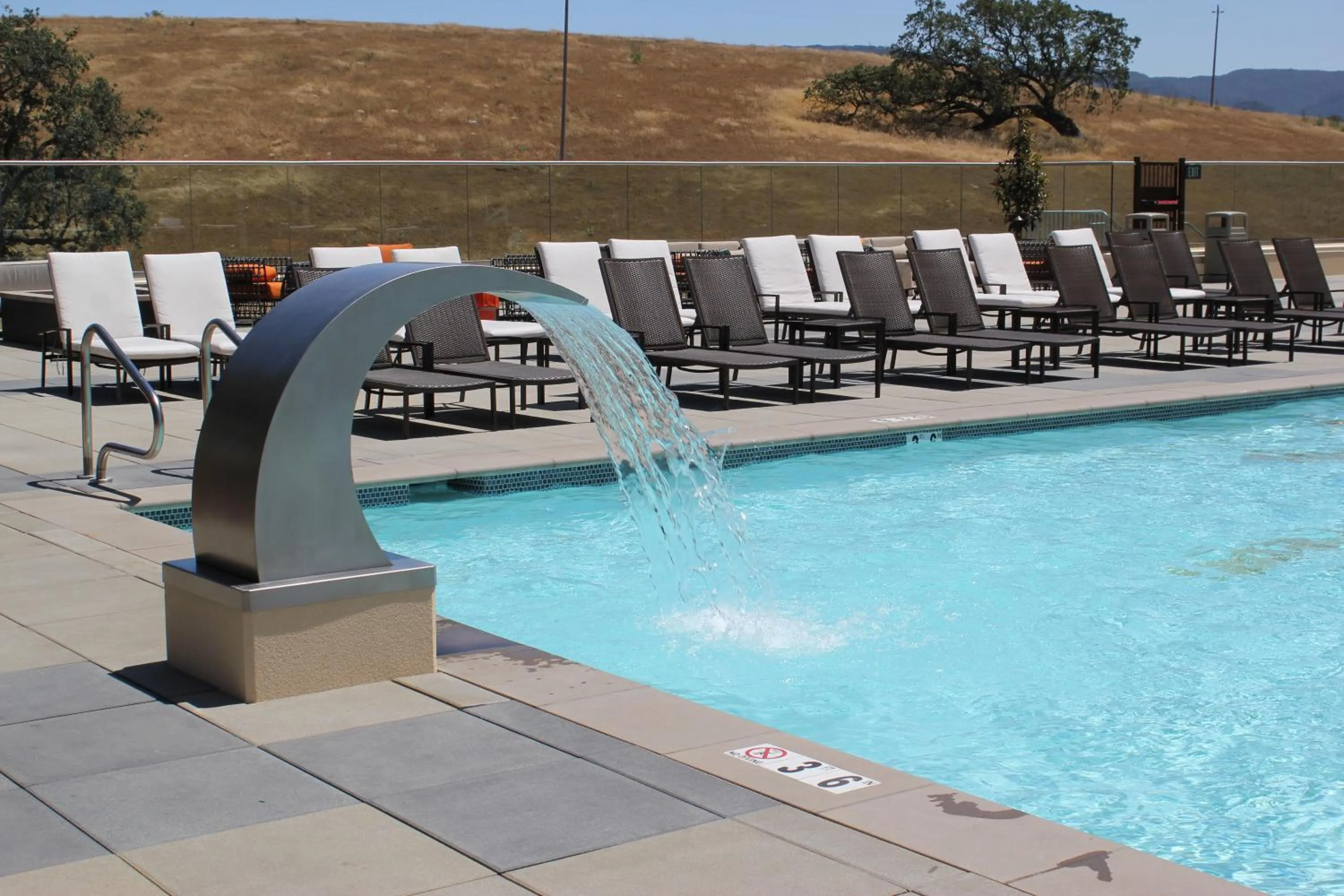 Swimming pool in Chumash Casino Resort