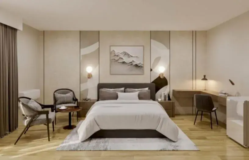 Bed in Wyndham New Orleans Airport & Conference Center Bed in Wyndham New Orleans Airport & Conference Center