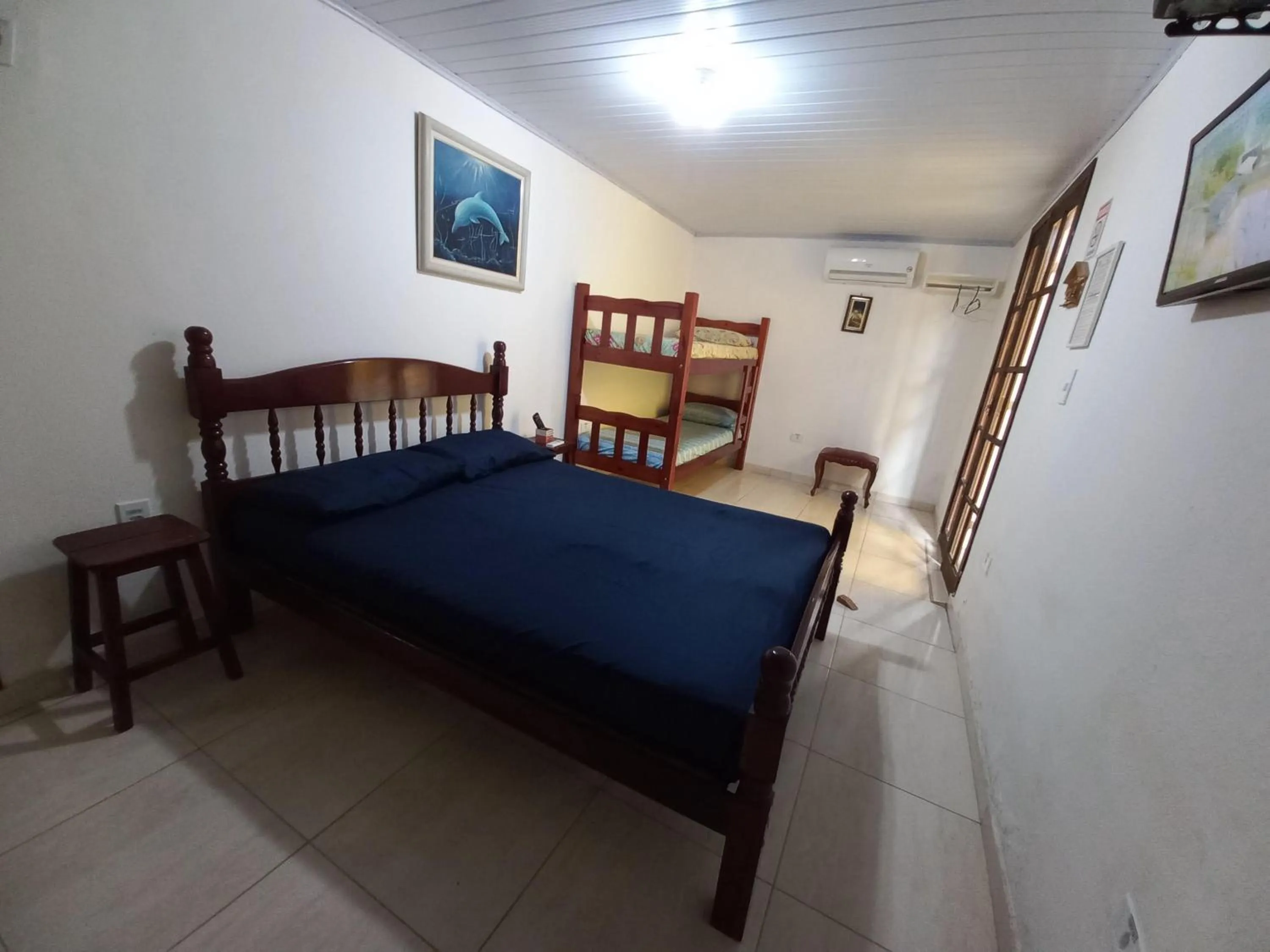 Bed in Suítes Cantinho do Sossego Ubatuba