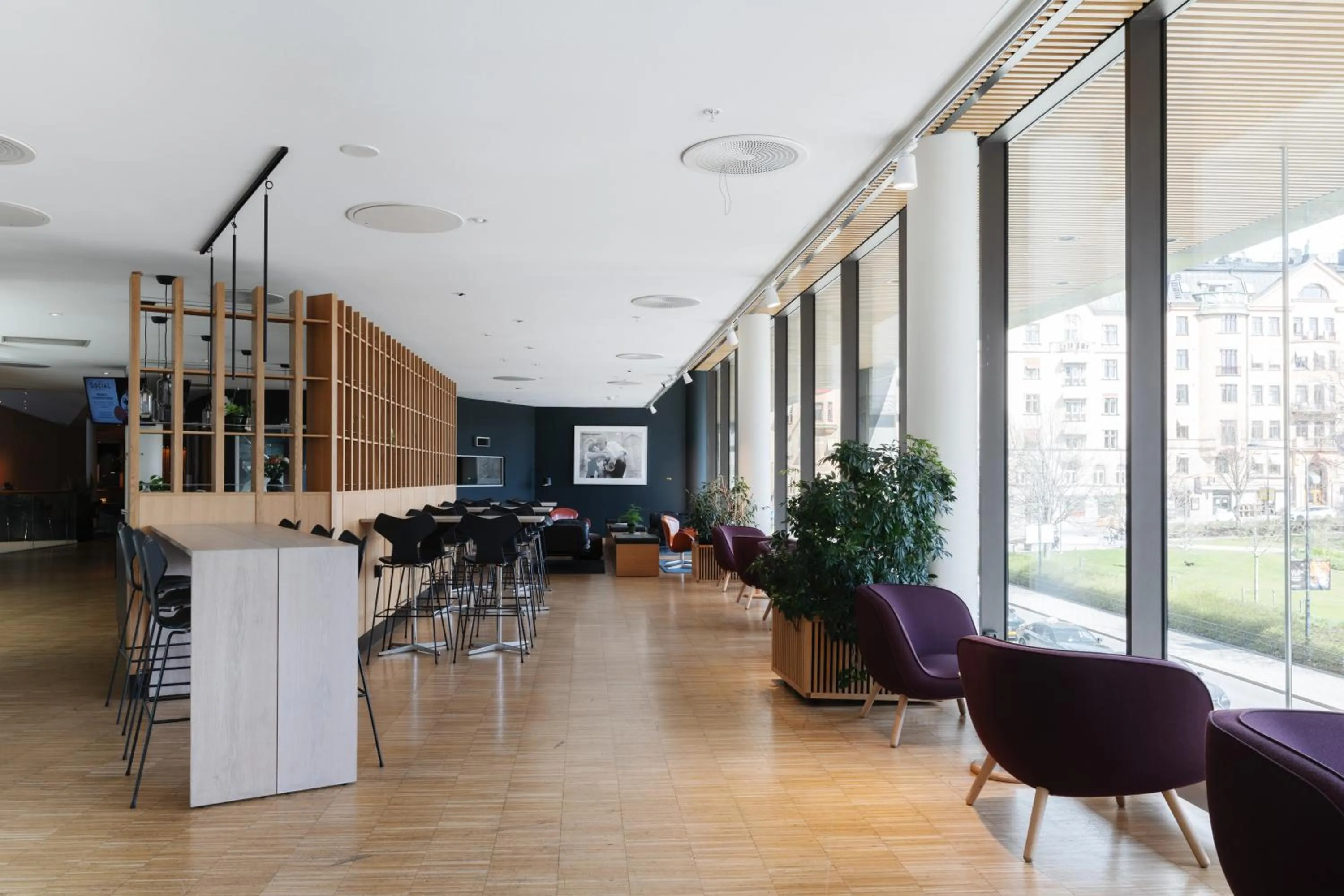 Lobby or reception in Clarion Hotel Sign