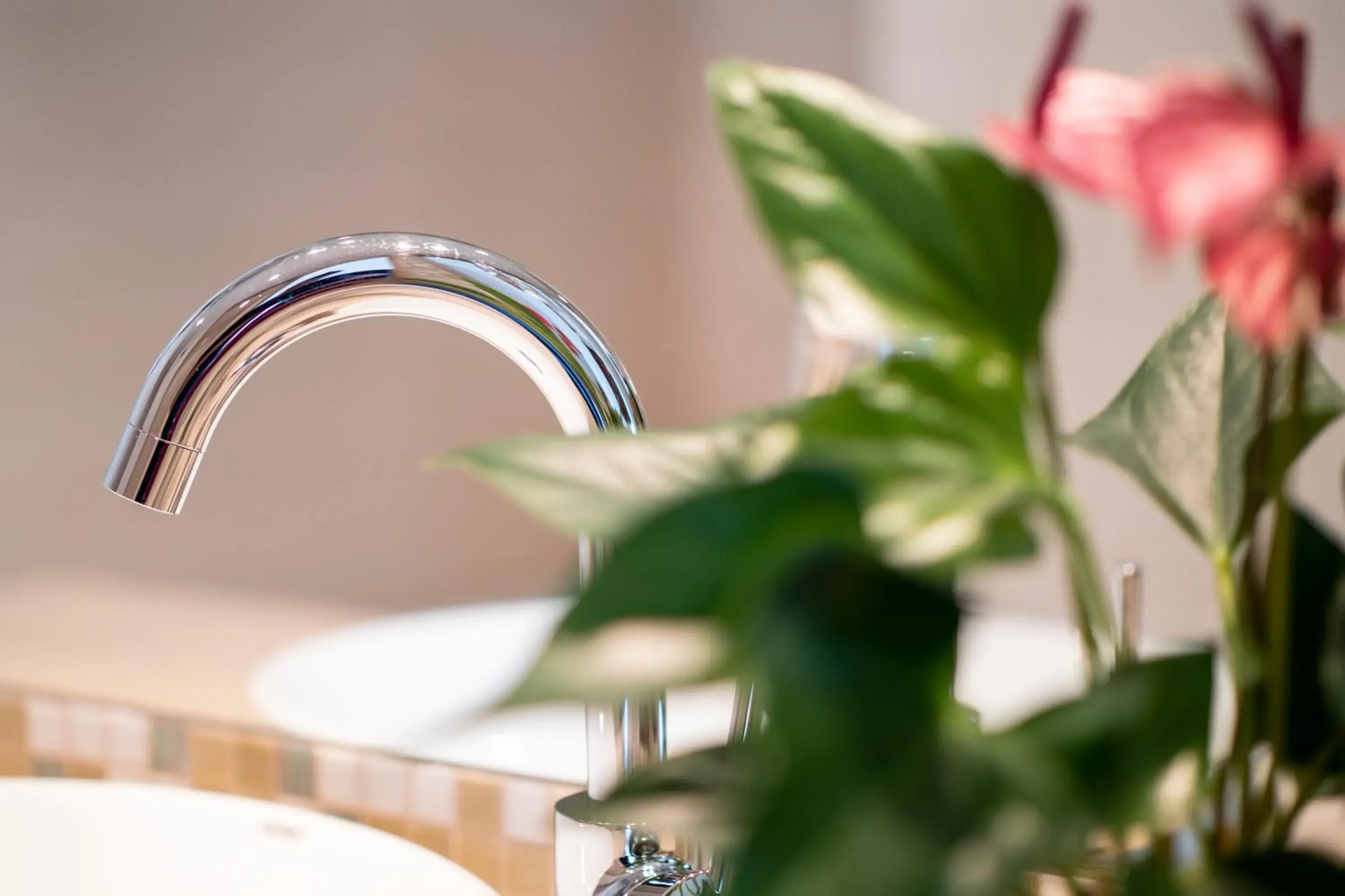 Bathroom in Clarion Hotel Sign Bathroom in Clarion Hotel Sign