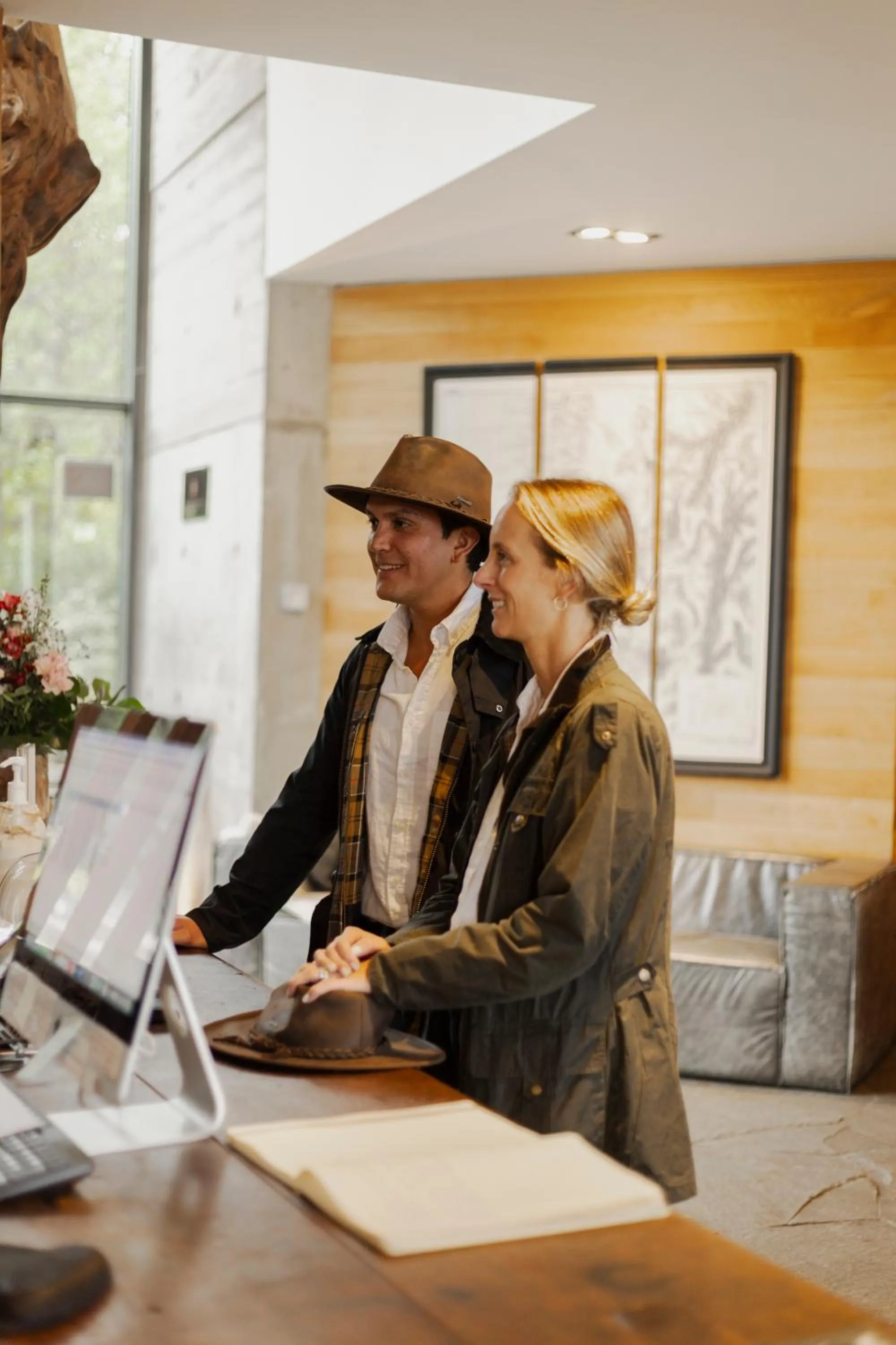 Lobby or reception in Hotel AWA