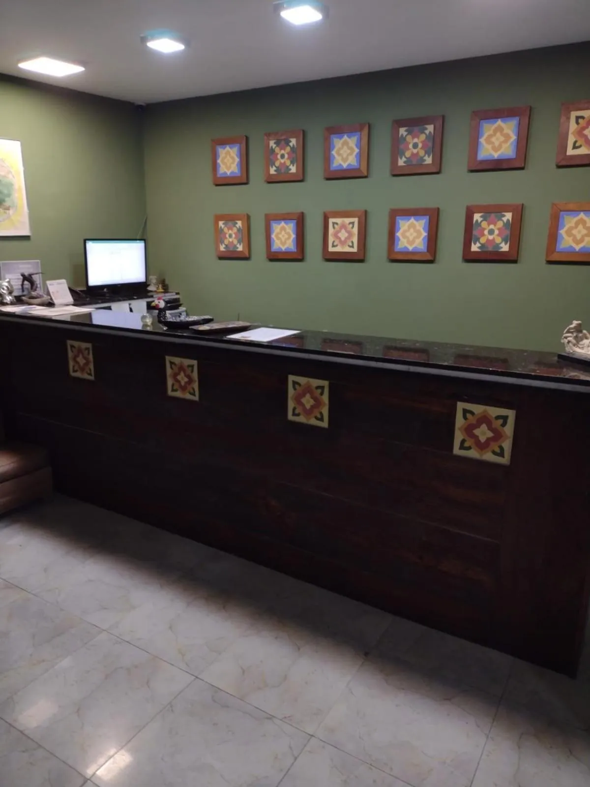 Lobby or reception in Ipanema Club Hostel