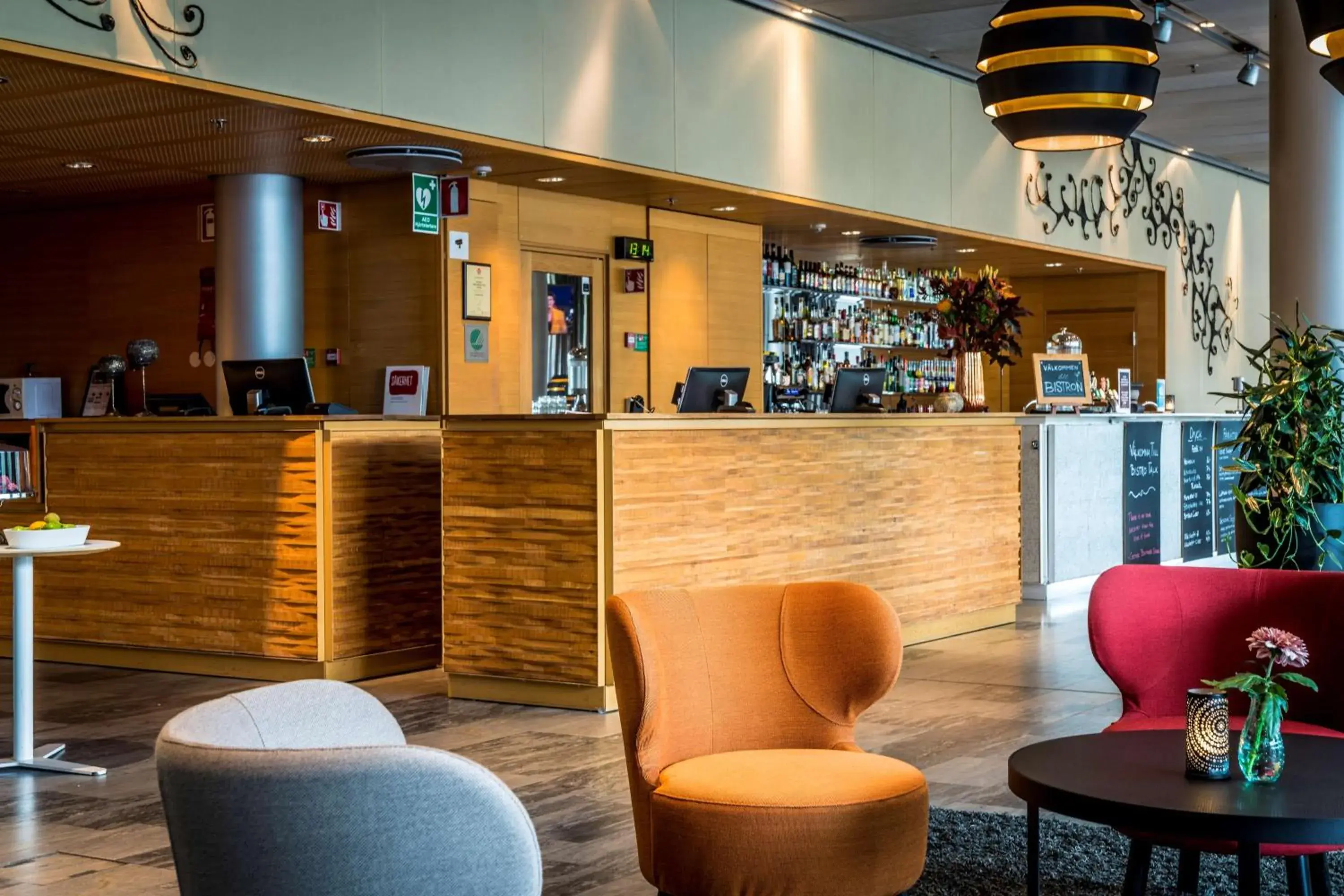 Lobby or reception in Scandic Talk Lobby or reception in Scandic Talk