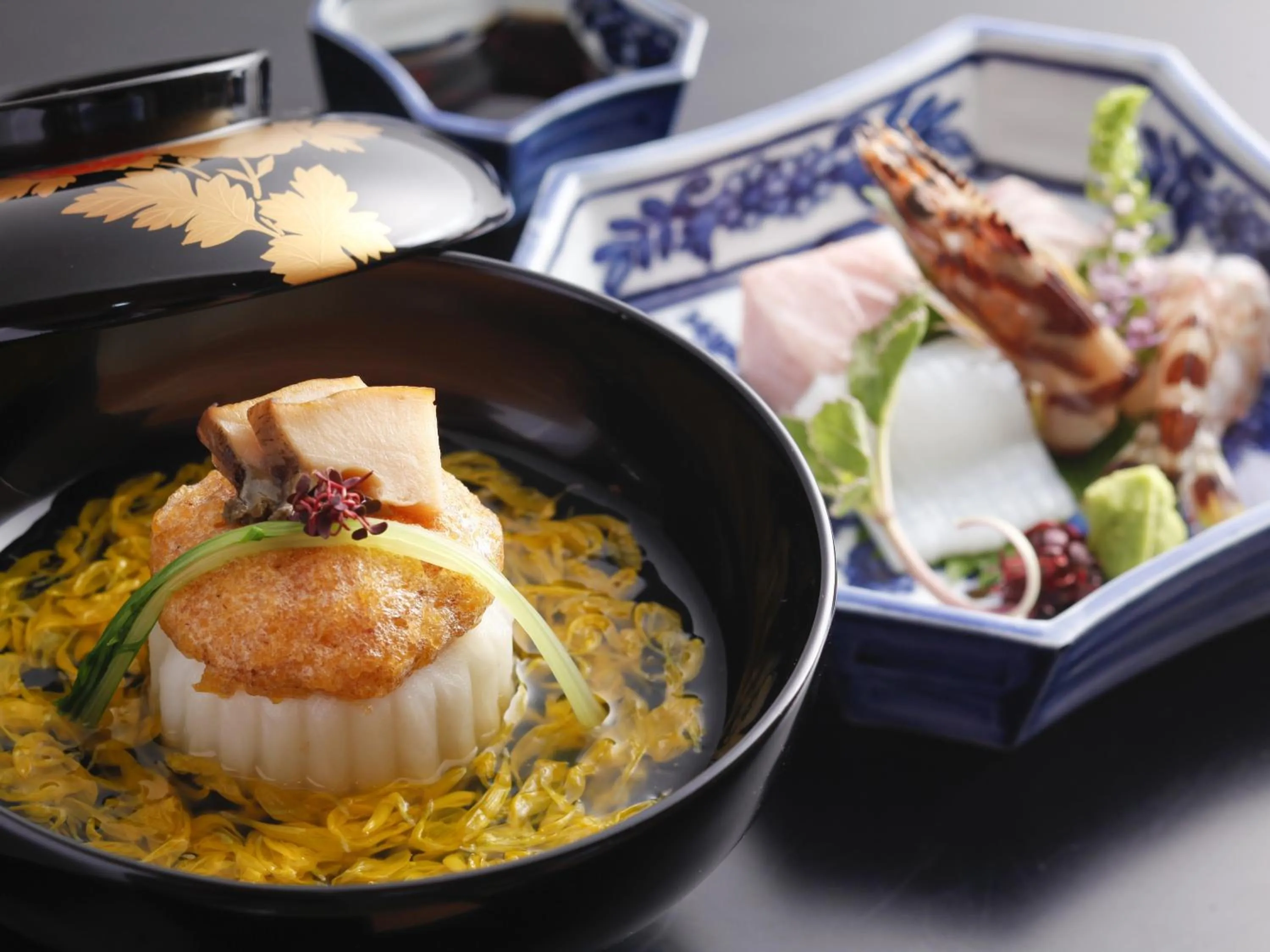 Food close-up in Hashinoya Bekkan Ransui