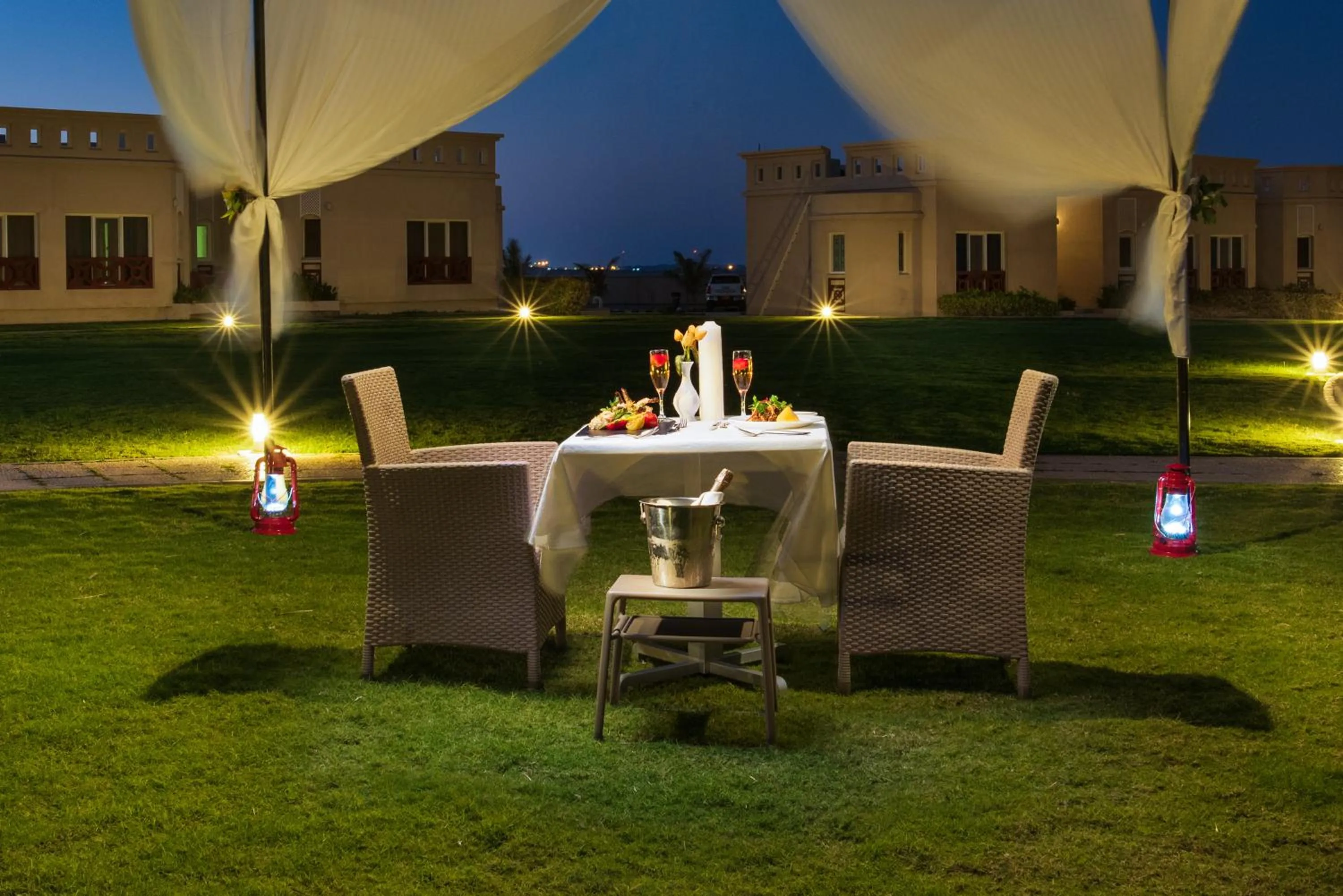 Patio in Masira Island Resort