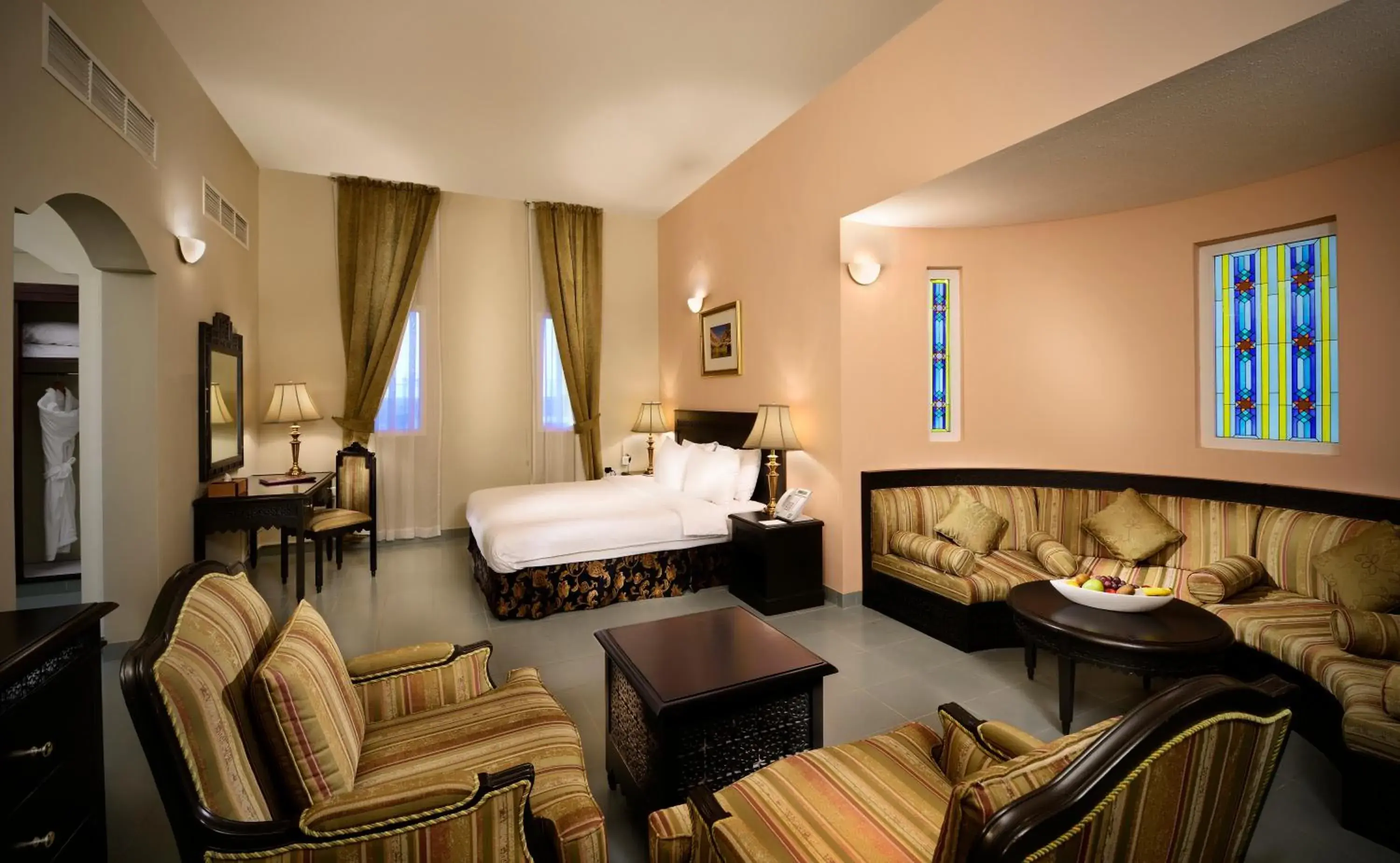 Bed in Masira Island Resort Bed in Masira Island Resort