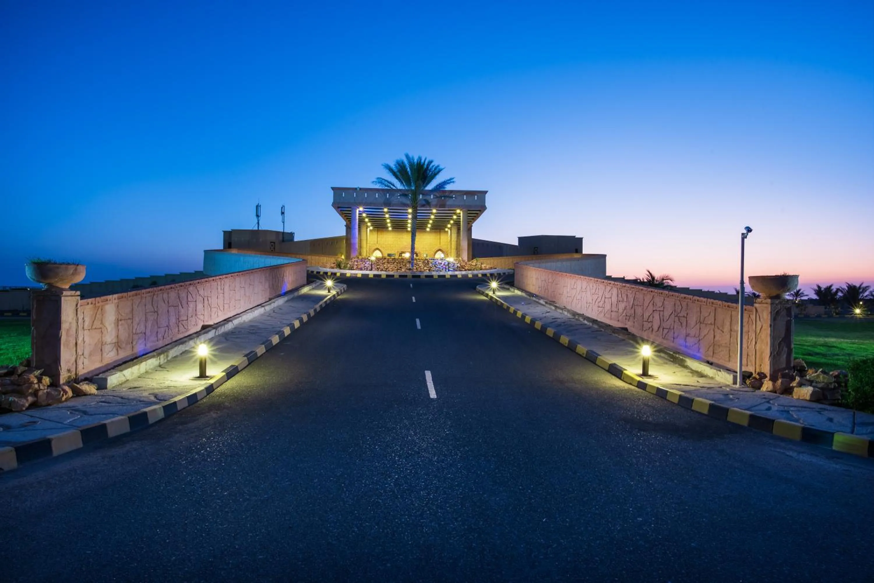 Facade/entrance in Masira Island Resort