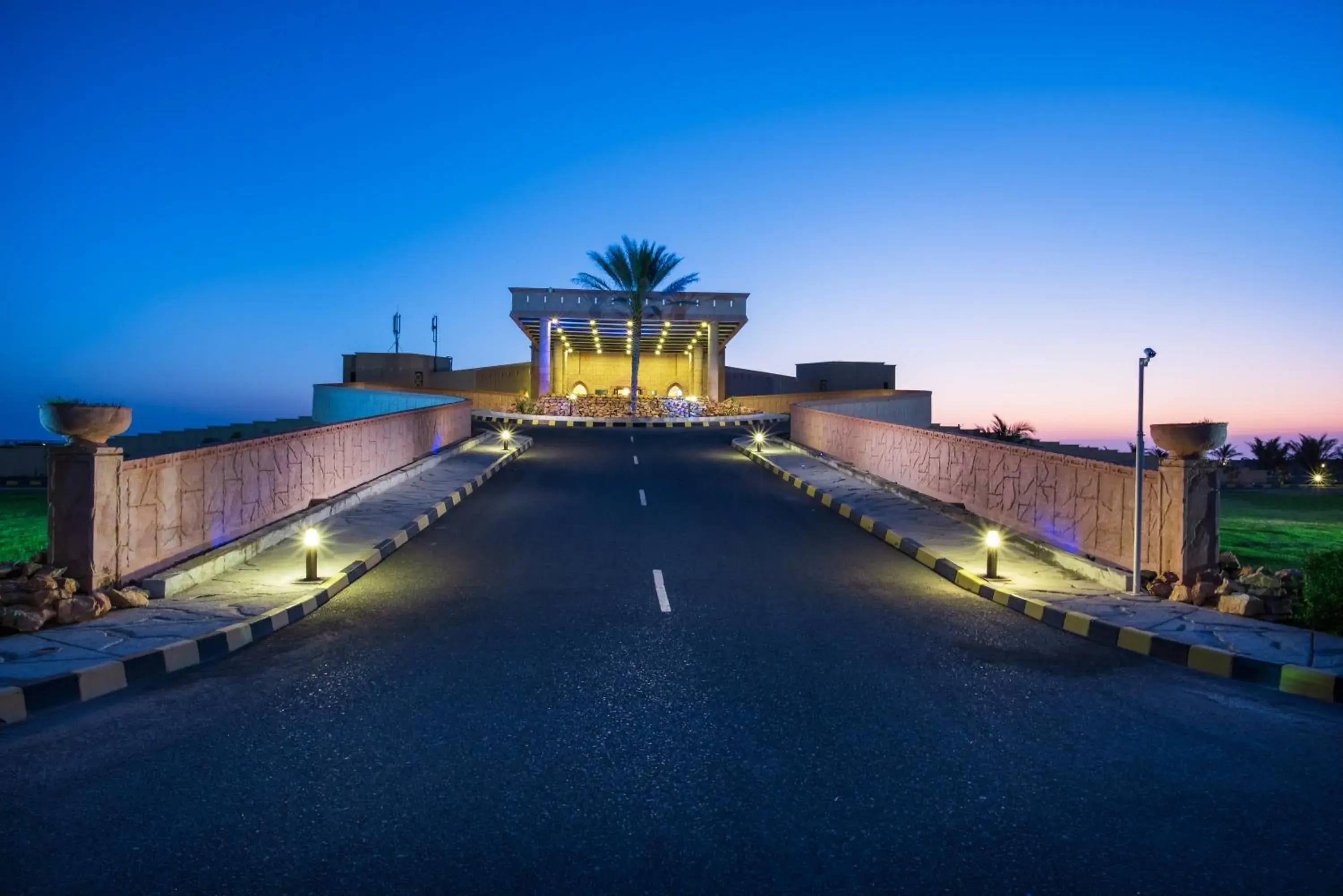 Facade/entrance in Masira Island Resort Facade/entrance in Masira Island Resort