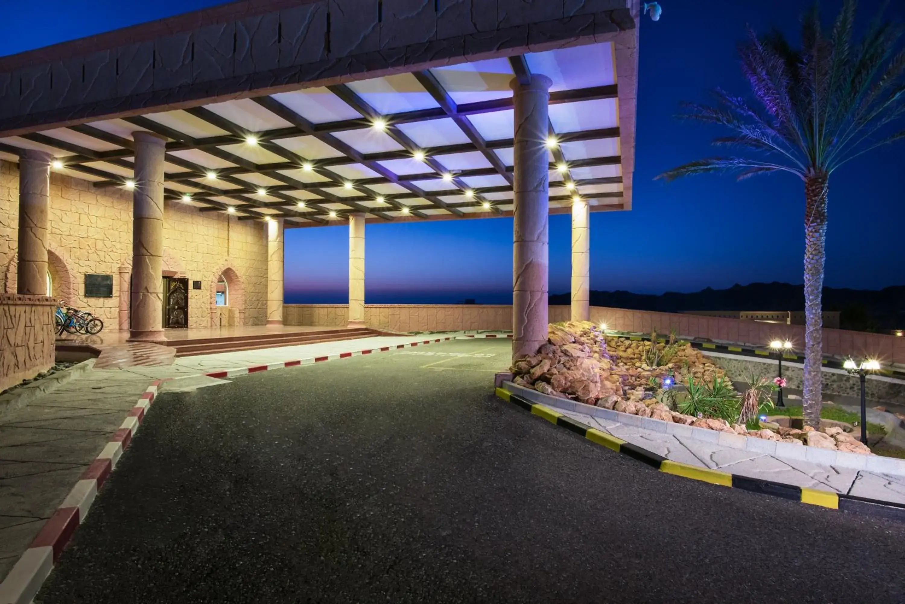 Facade/entrance in Masira Island Resort Facade/entrance in Masira Island Resort