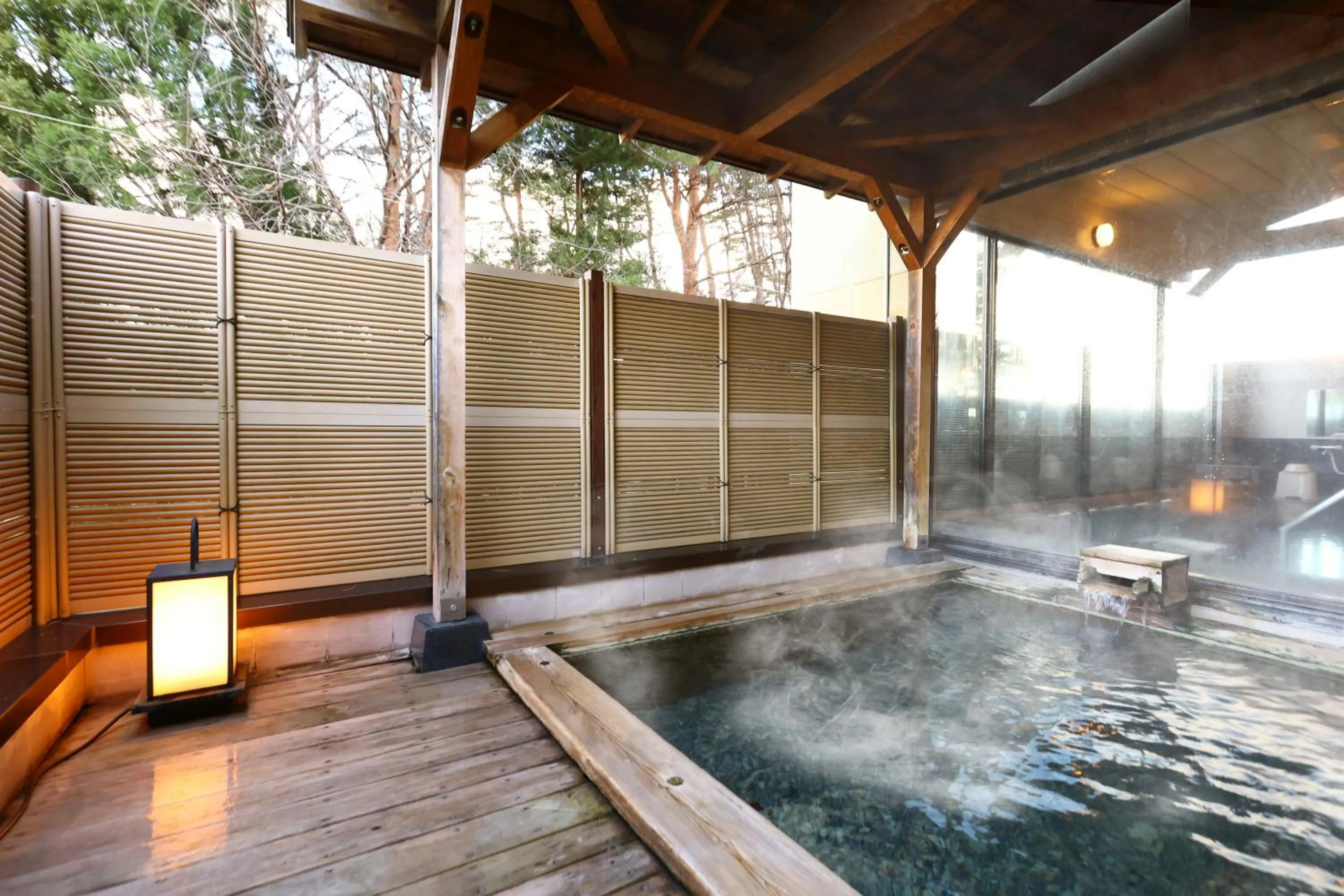 Open Air Bath in Hotel Yamabuki