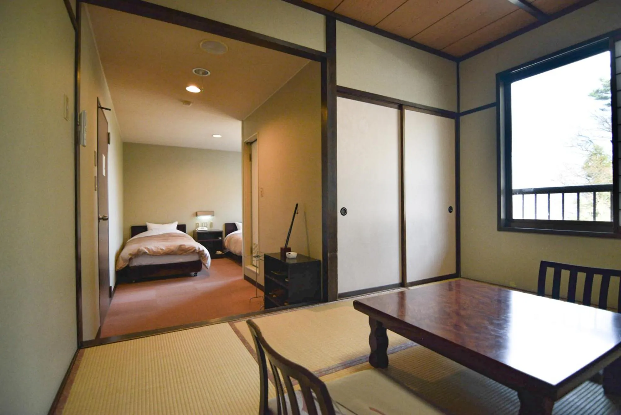 Photo of the whole room, Bed in Hotel Yamabuki