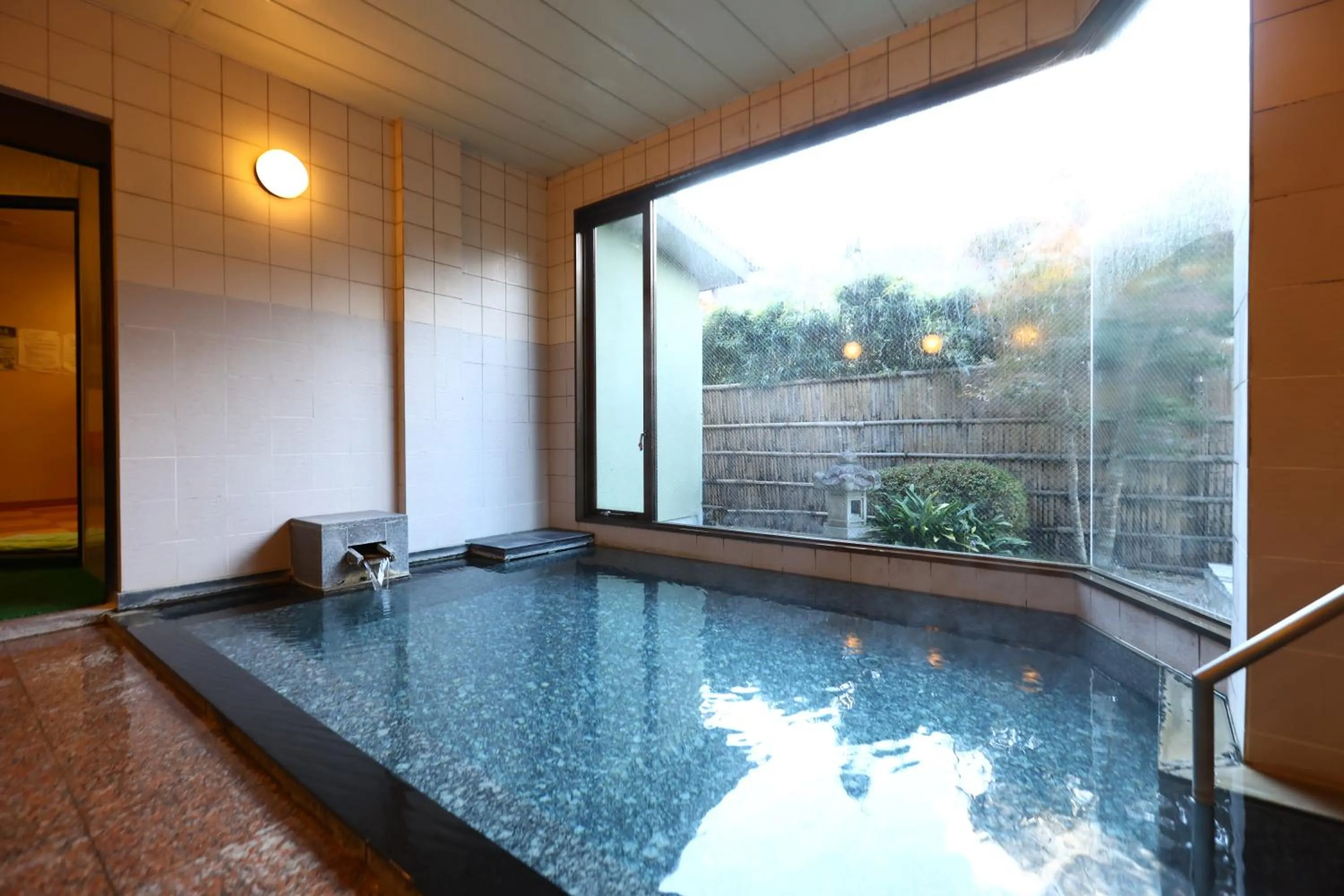 Hot Spring Bath in Hotel Yamabuki