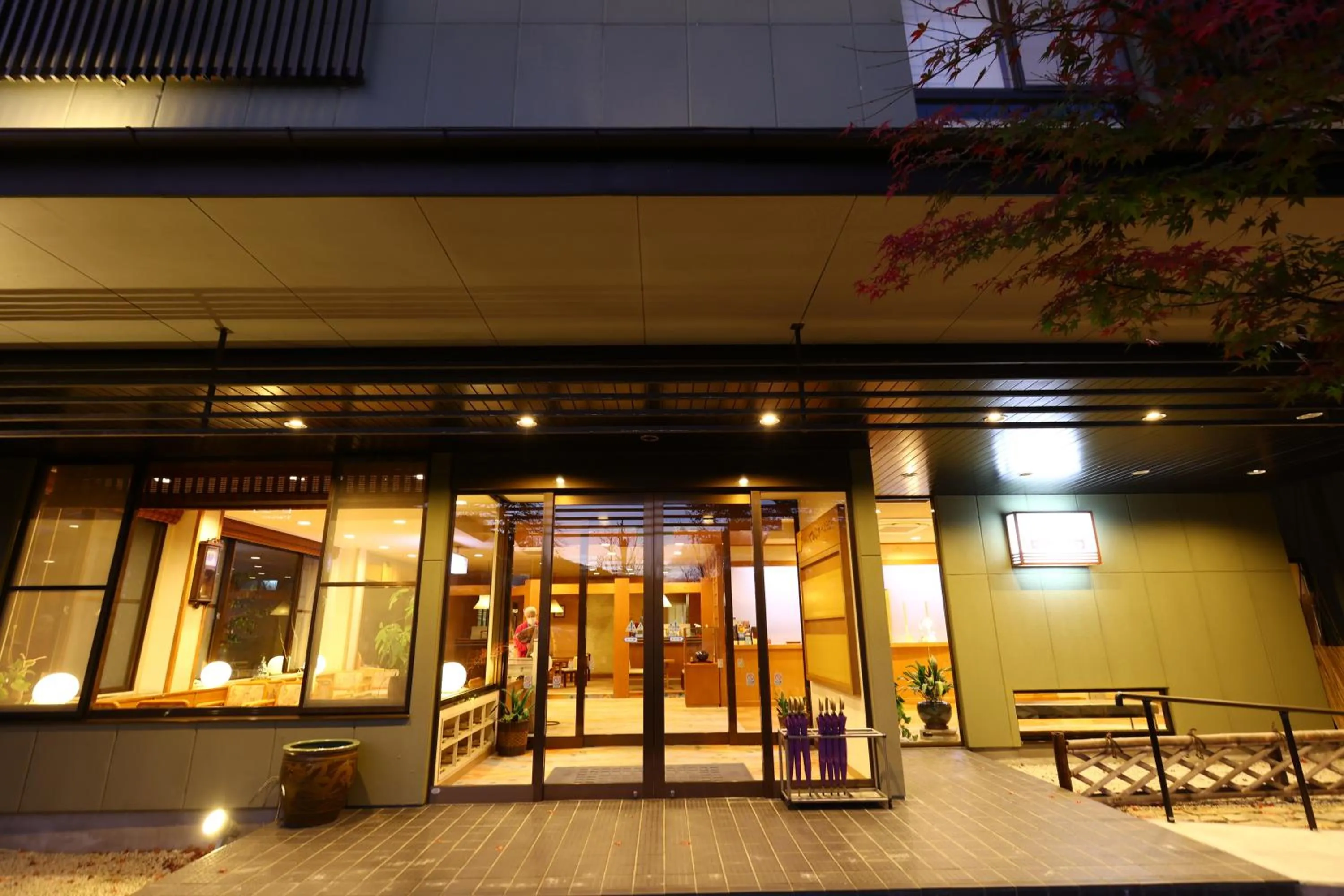 Facade/entrance in Hotel Yamabuki