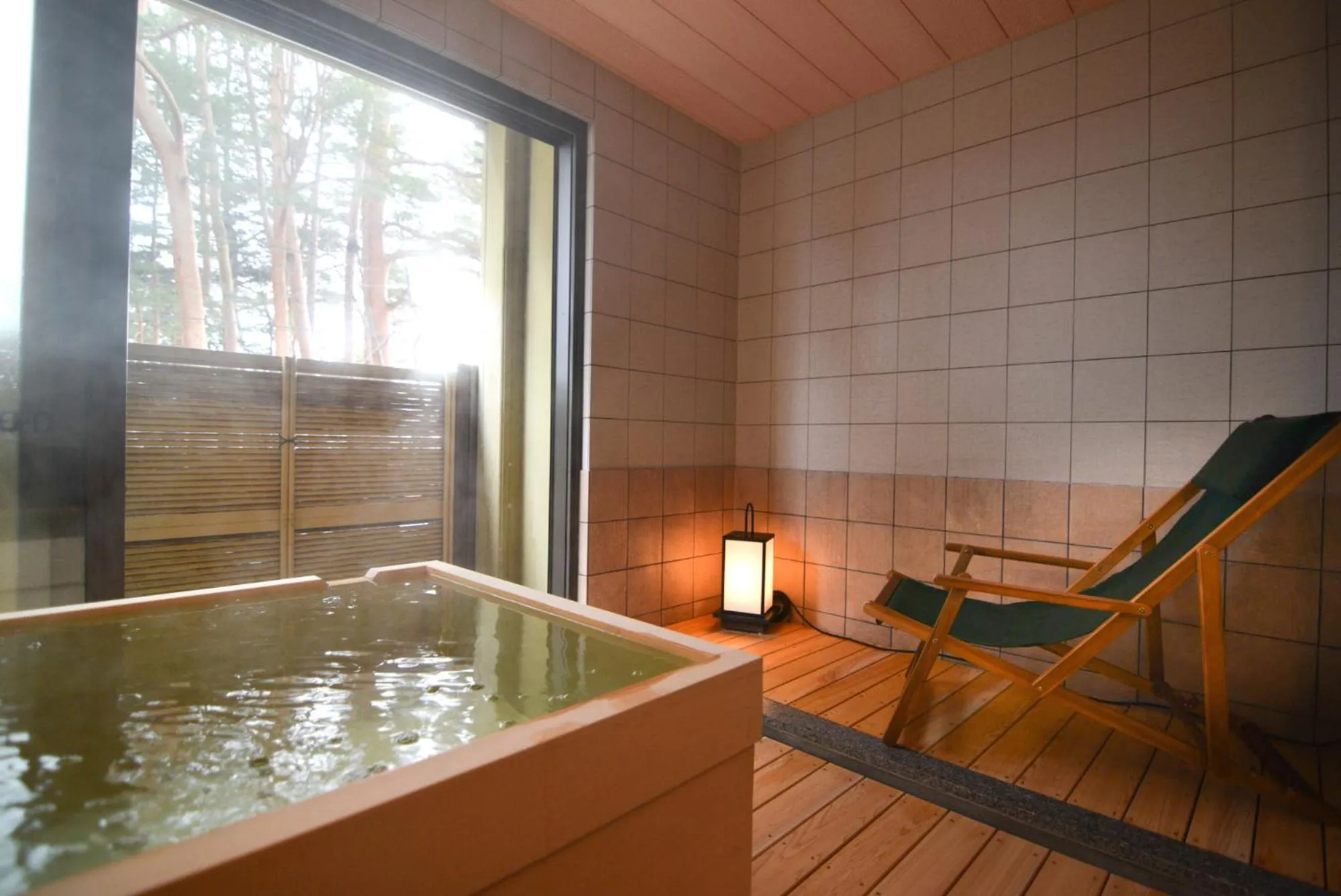 Hot Spring Bath in Hotel Yamabuki