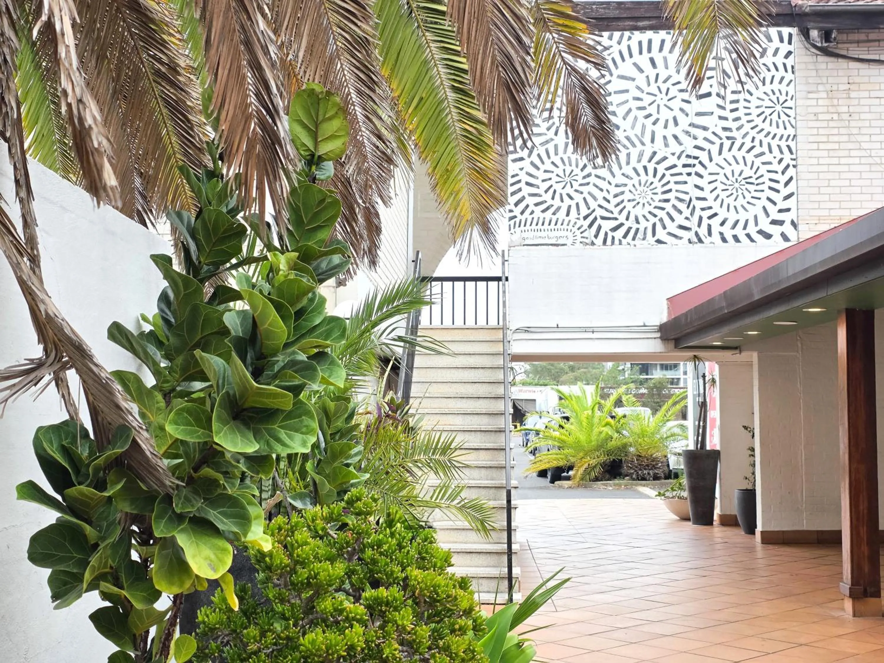 Garden in El Toro Motel