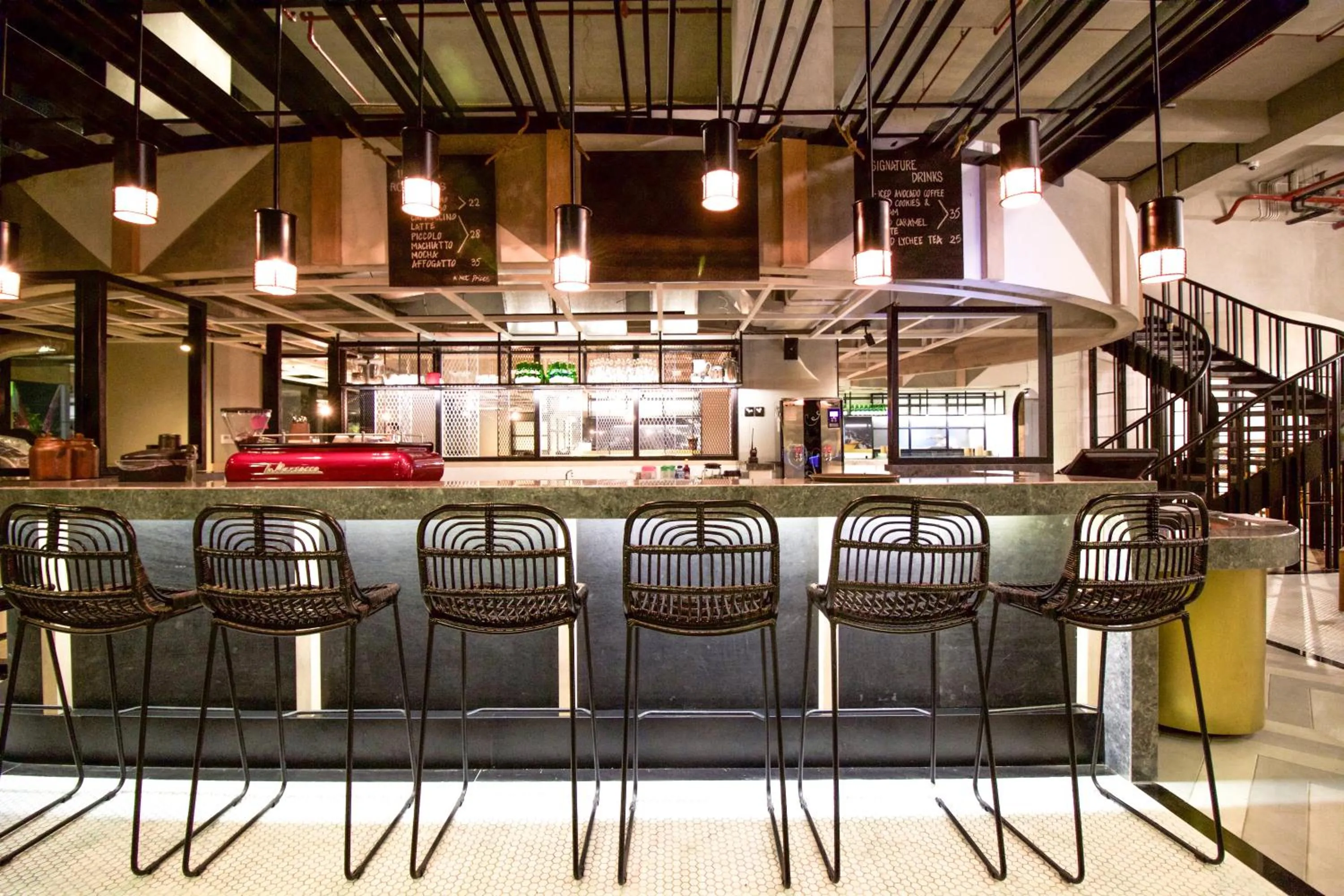 Lounge or bar in GAIA Cosmo Hotel