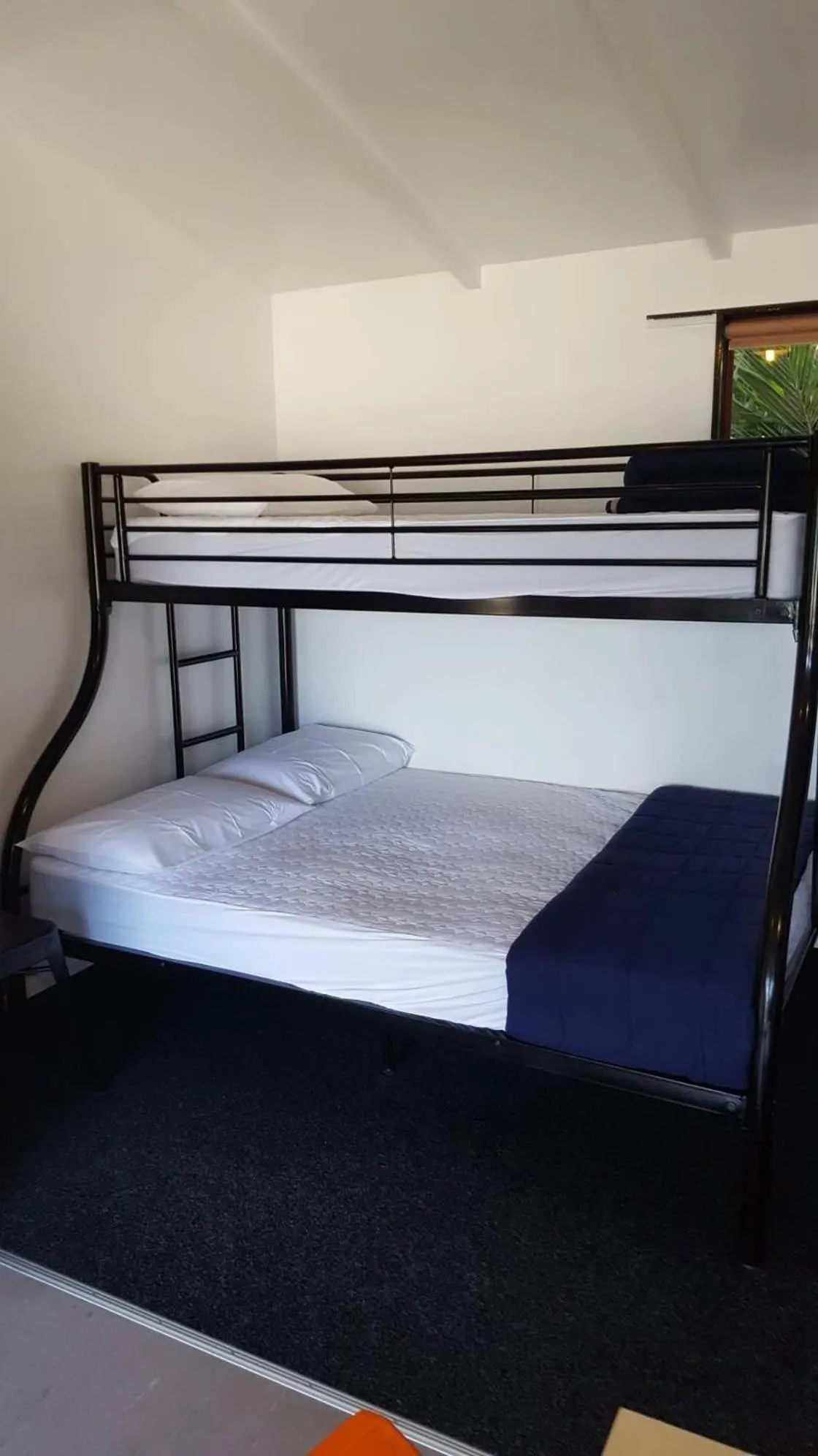 Bed in Long Bay Motor Camp