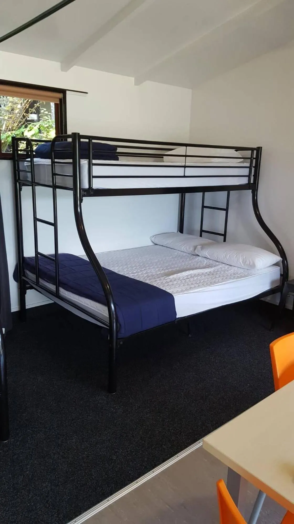 Bed in Long Bay Motor Camp