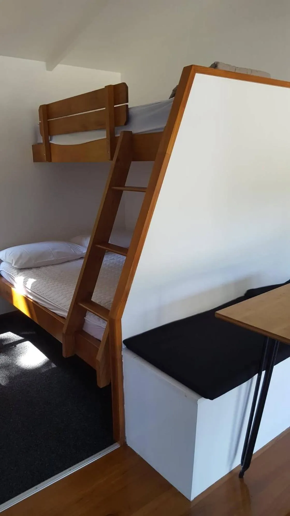 Bed in Long Bay Motor Camp