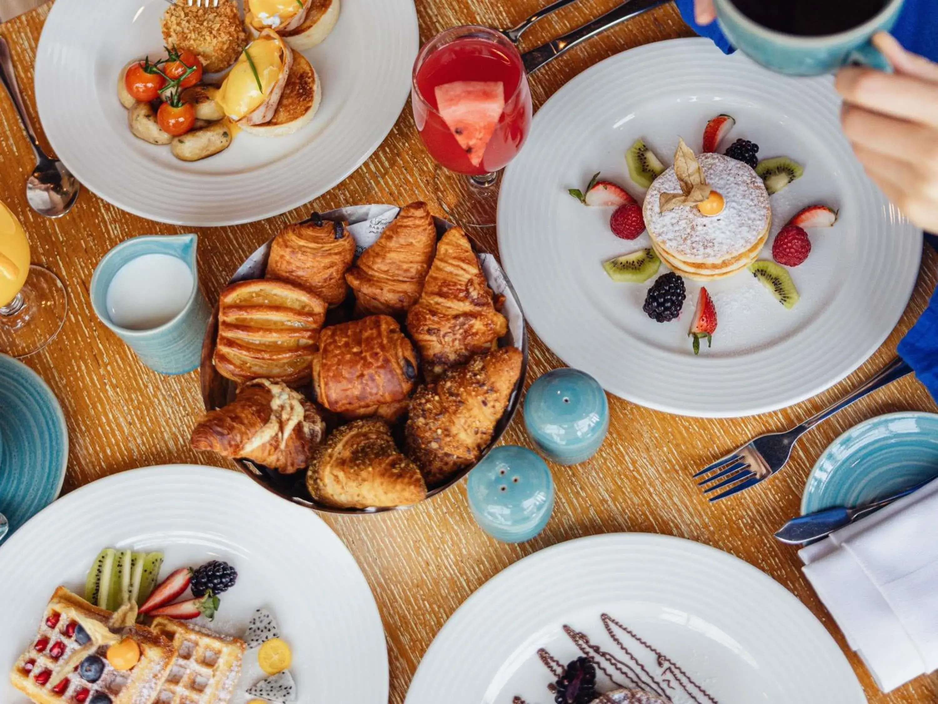 Breakfast in Fairmont Bab Al Bahr Breakfast in Fairmont Bab Al Bahr