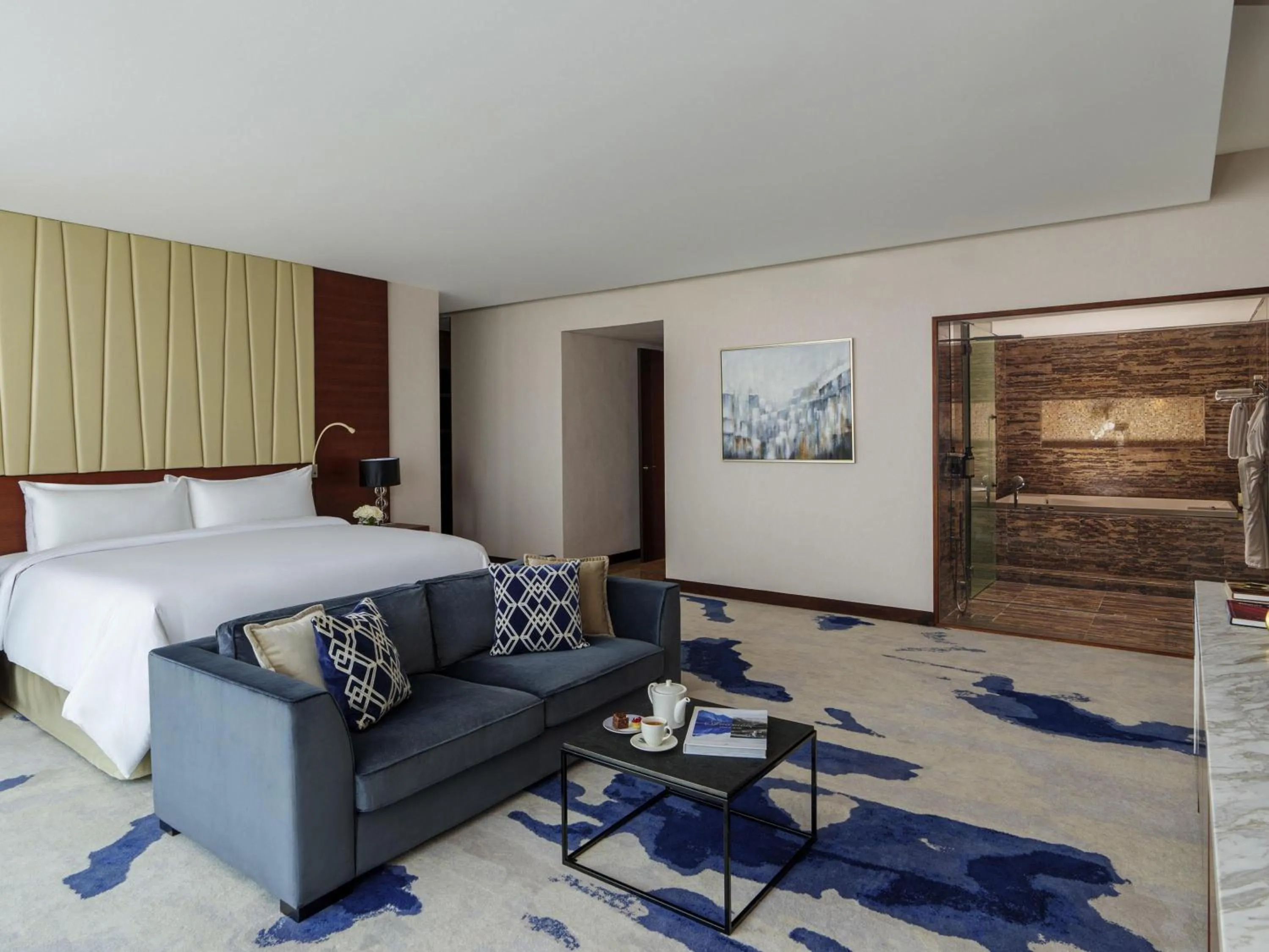 Bedroom, Bed in Fairmont Bab Al Bahr