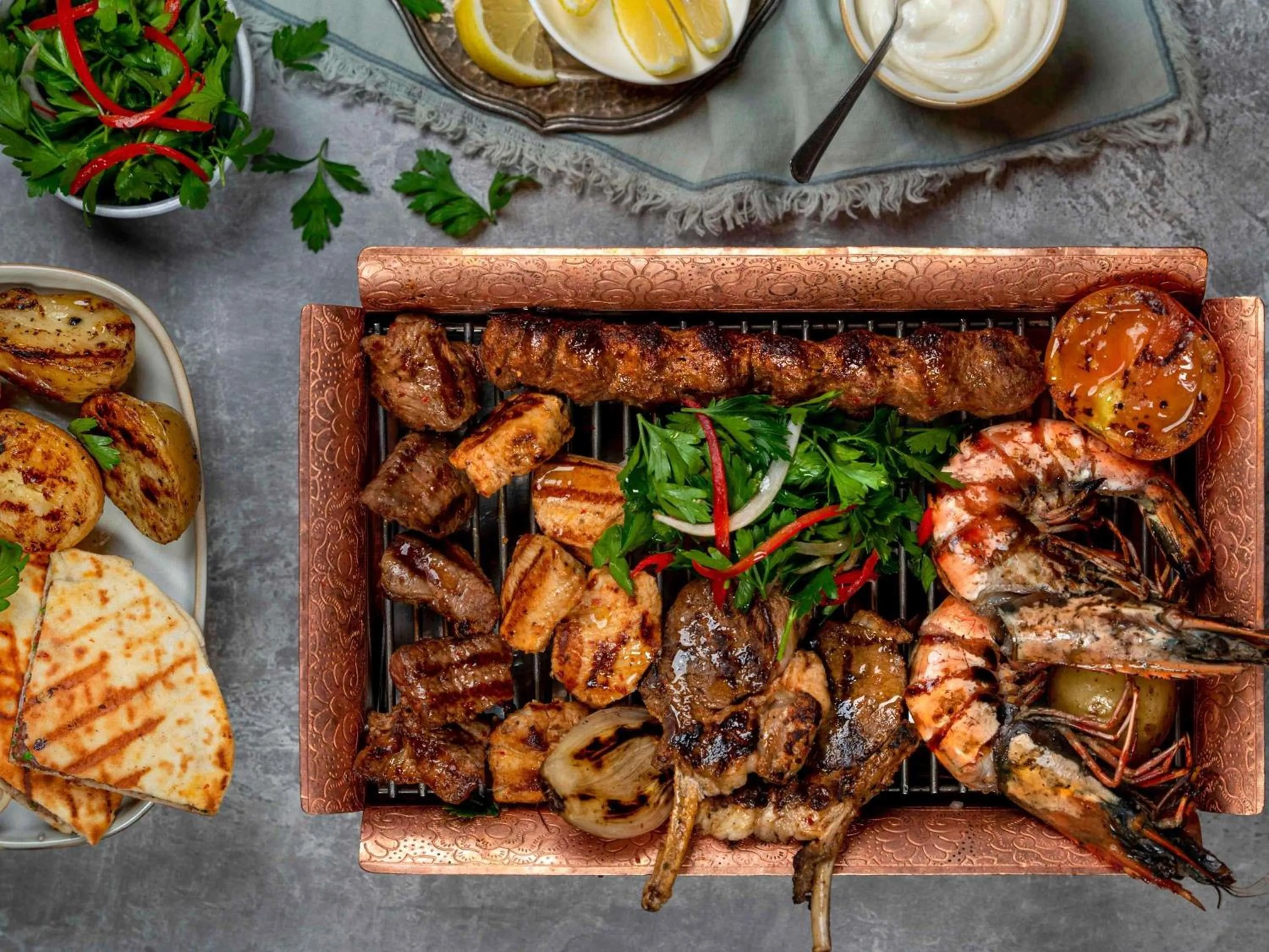 Restaurant/places to eat in Fairmont Bab Al Bahr