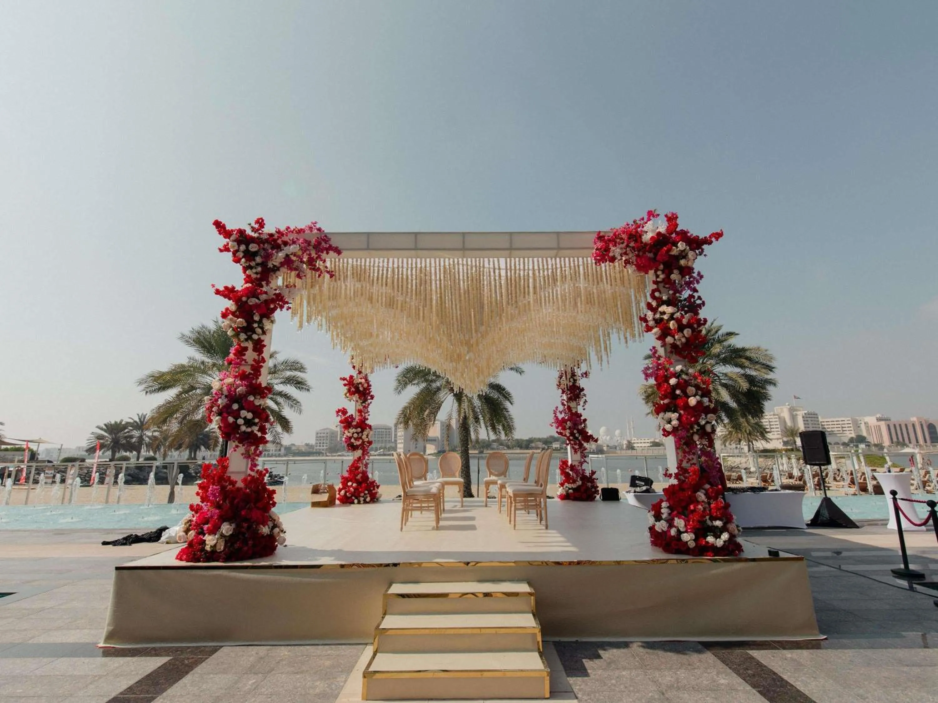 wedding in Fairmont Bab Al Bahr