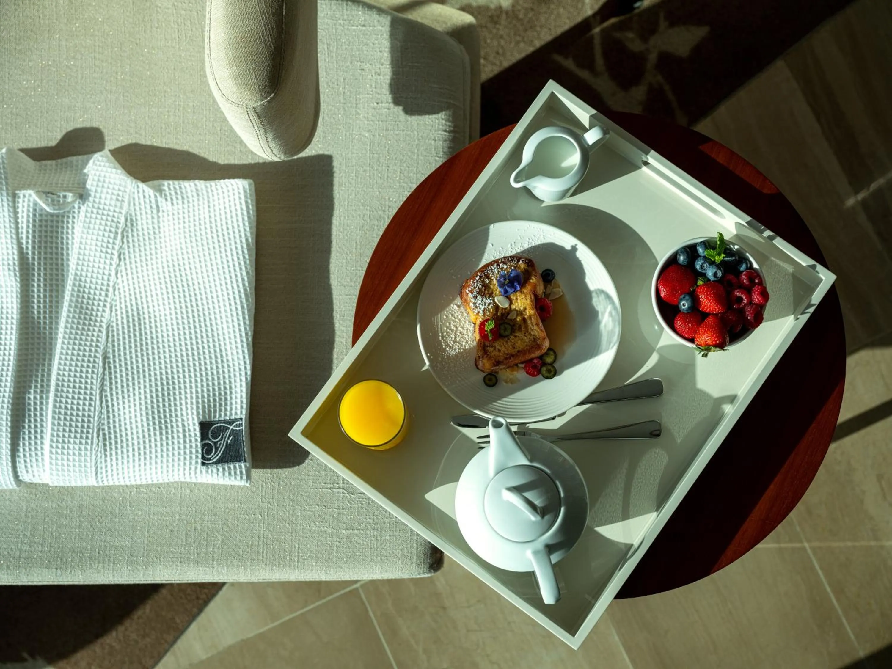 Breakfast in Fairmont Bab Al Bahr